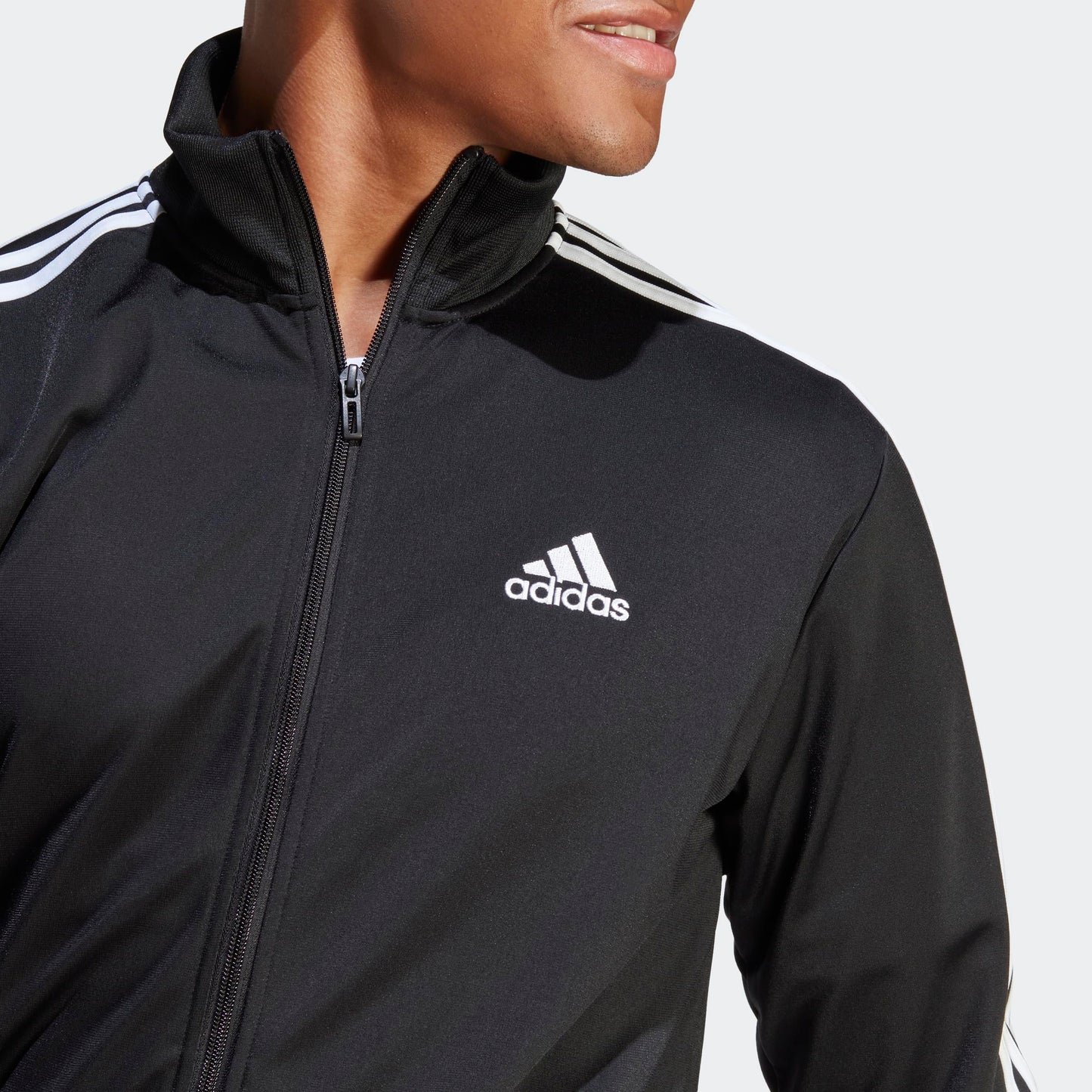 adidas Herren Sportswear Basic 3-stripes Tricot Trainingsanzug