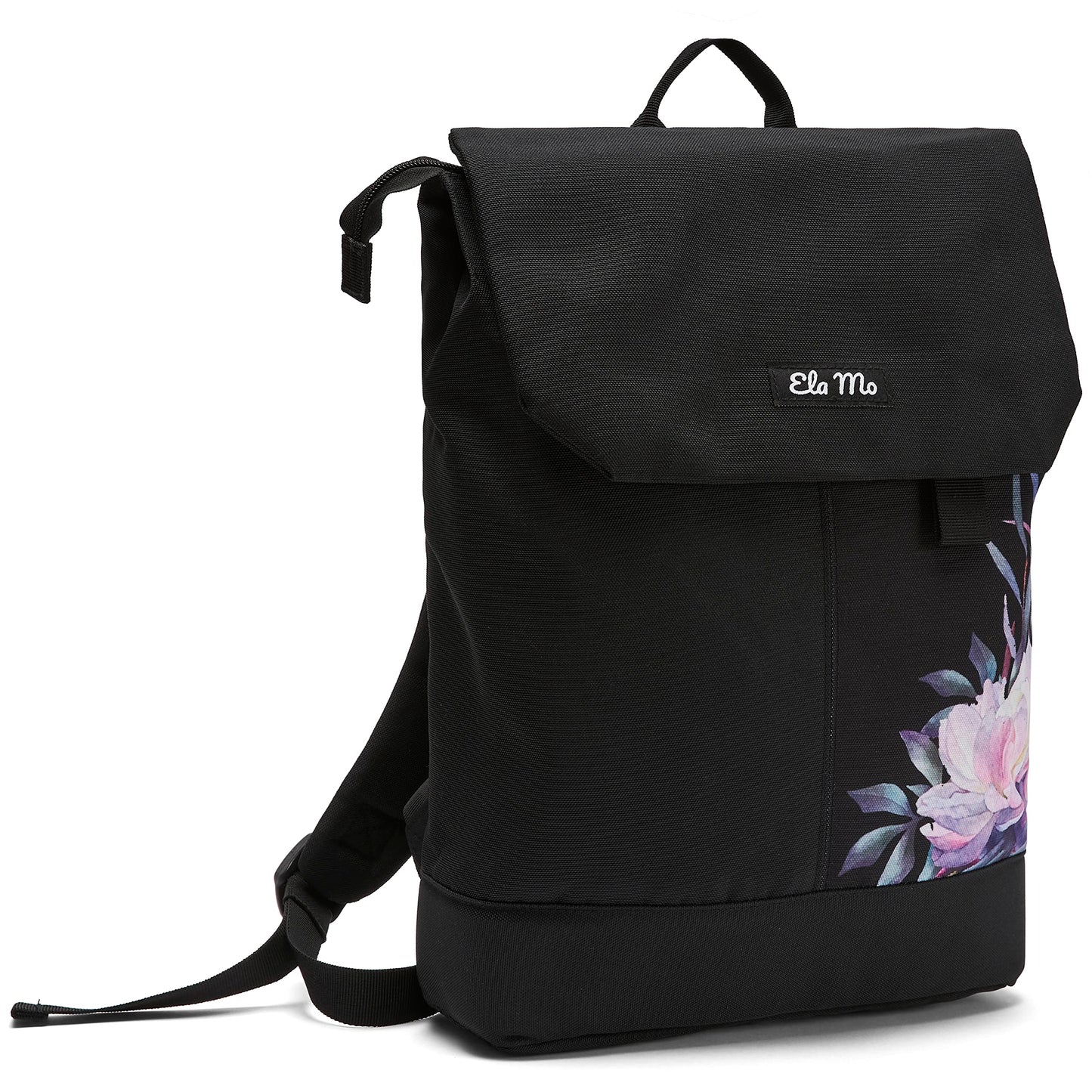 Ela Mo Rucksack Damen - Daypack schön u. durchdacht - Laptop Rucksäcke für Frauen - Anti Diebstahl Tasche für Schule, Uni, Business (Salmon)
