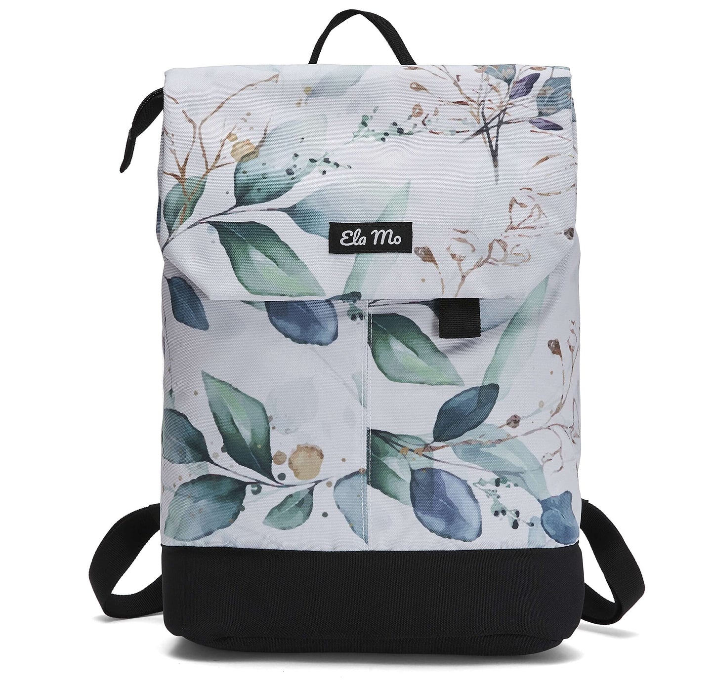 Ela Mo Rucksack Damen - Daypack schön u. durchdacht - Laptop Rucksäcke für Frauen - Anti Diebstahl Tasche für Schule, Uni, Business (Salmon)