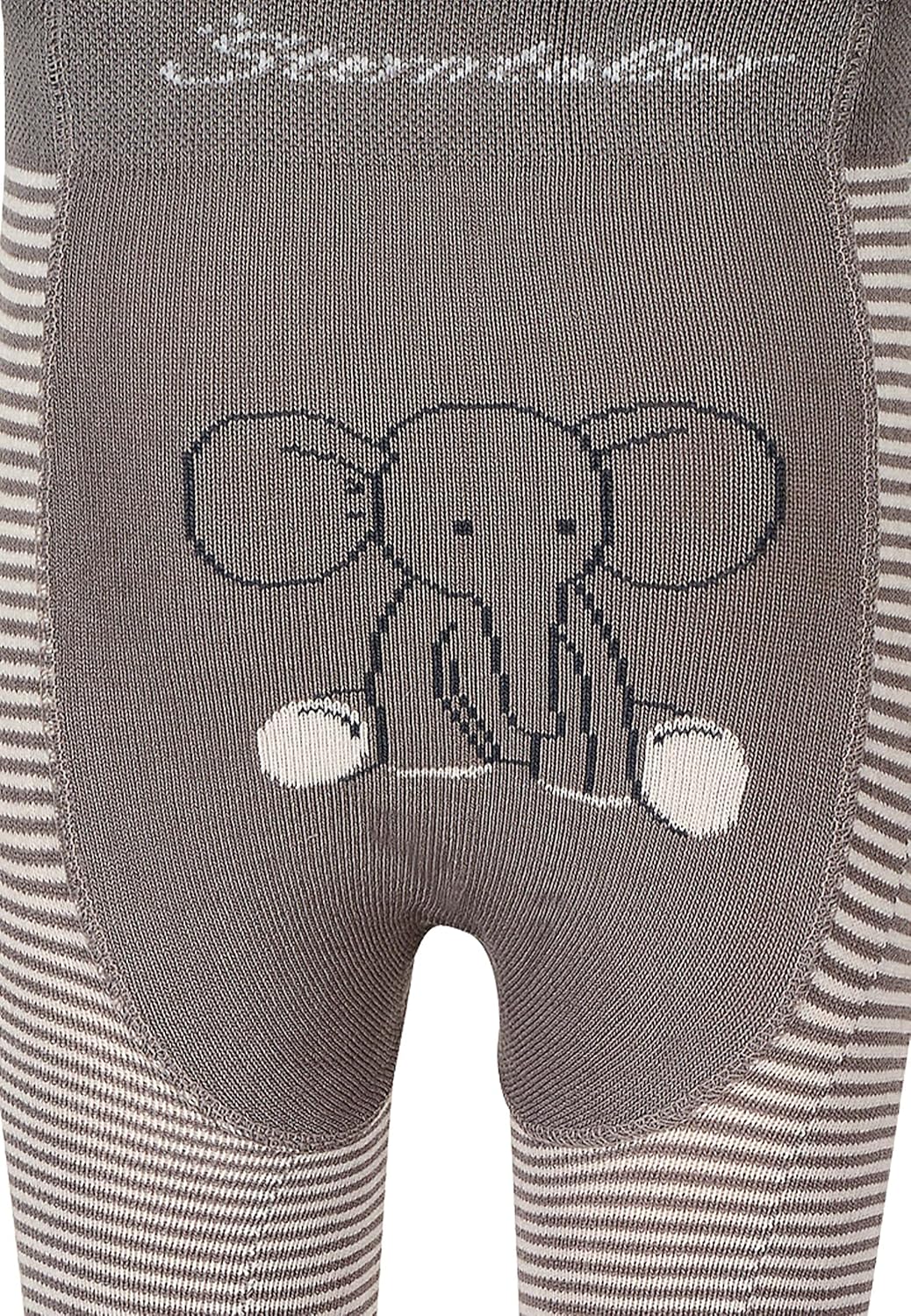 Sterntaler Unisex Baby Krabbelstrumpfhose Elefant Eddy Krabbelstrumpfhose, Grau, 86