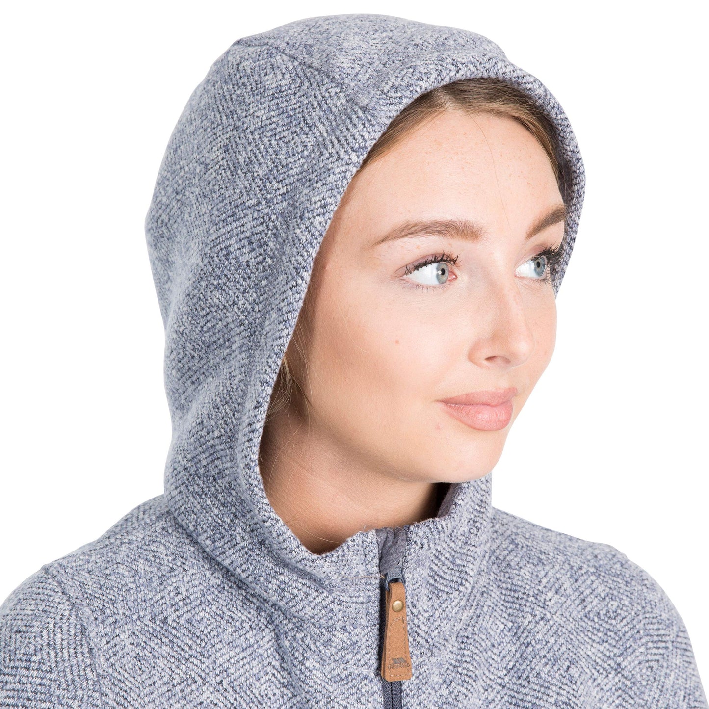 Trespass Women's Reserve Warm Microfleece Jacket with Hood, 260 g/m², Pack of 1