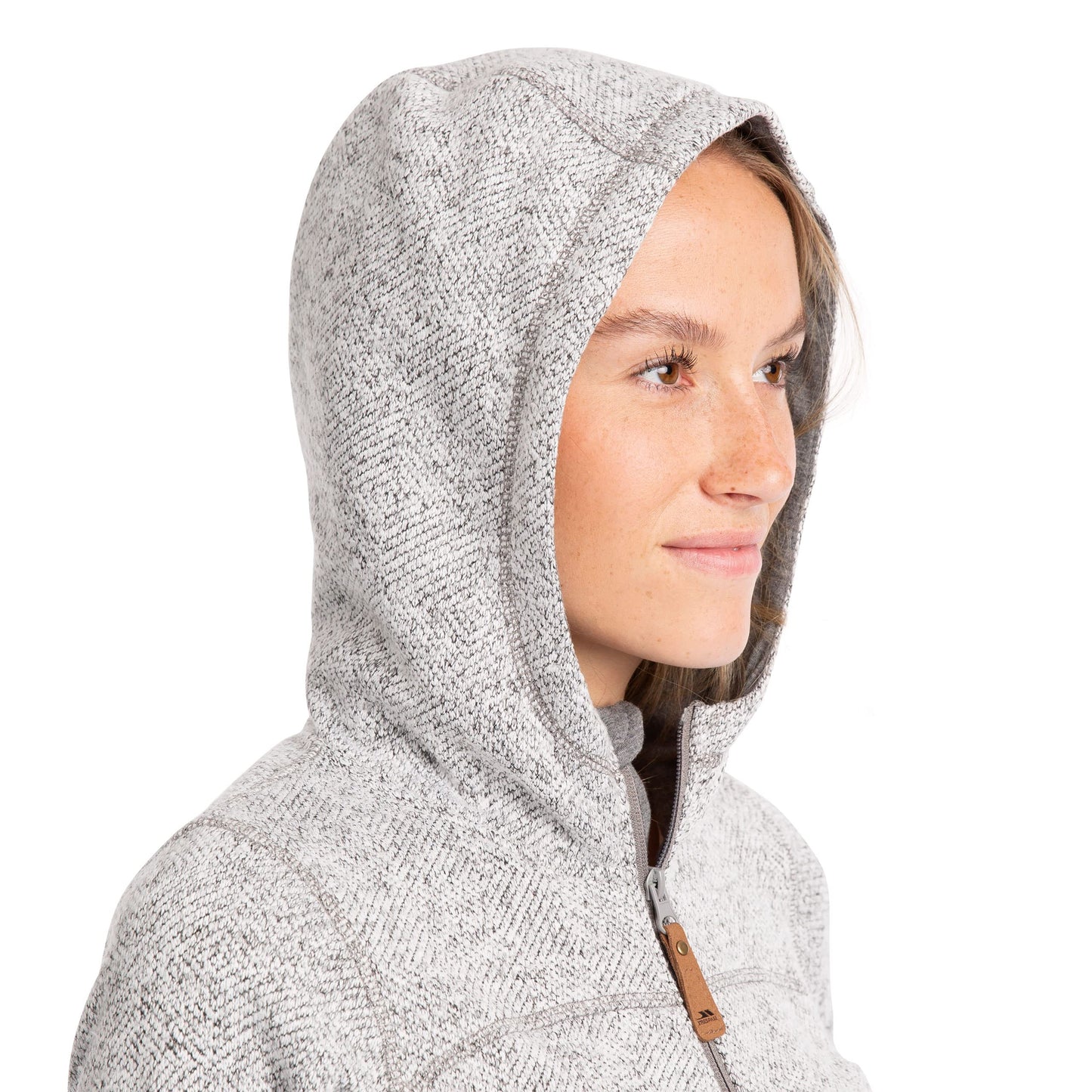 Trespass Women's Reserve Warm Microfleece Jacket with Hood, 260 g/m², Pack of 1