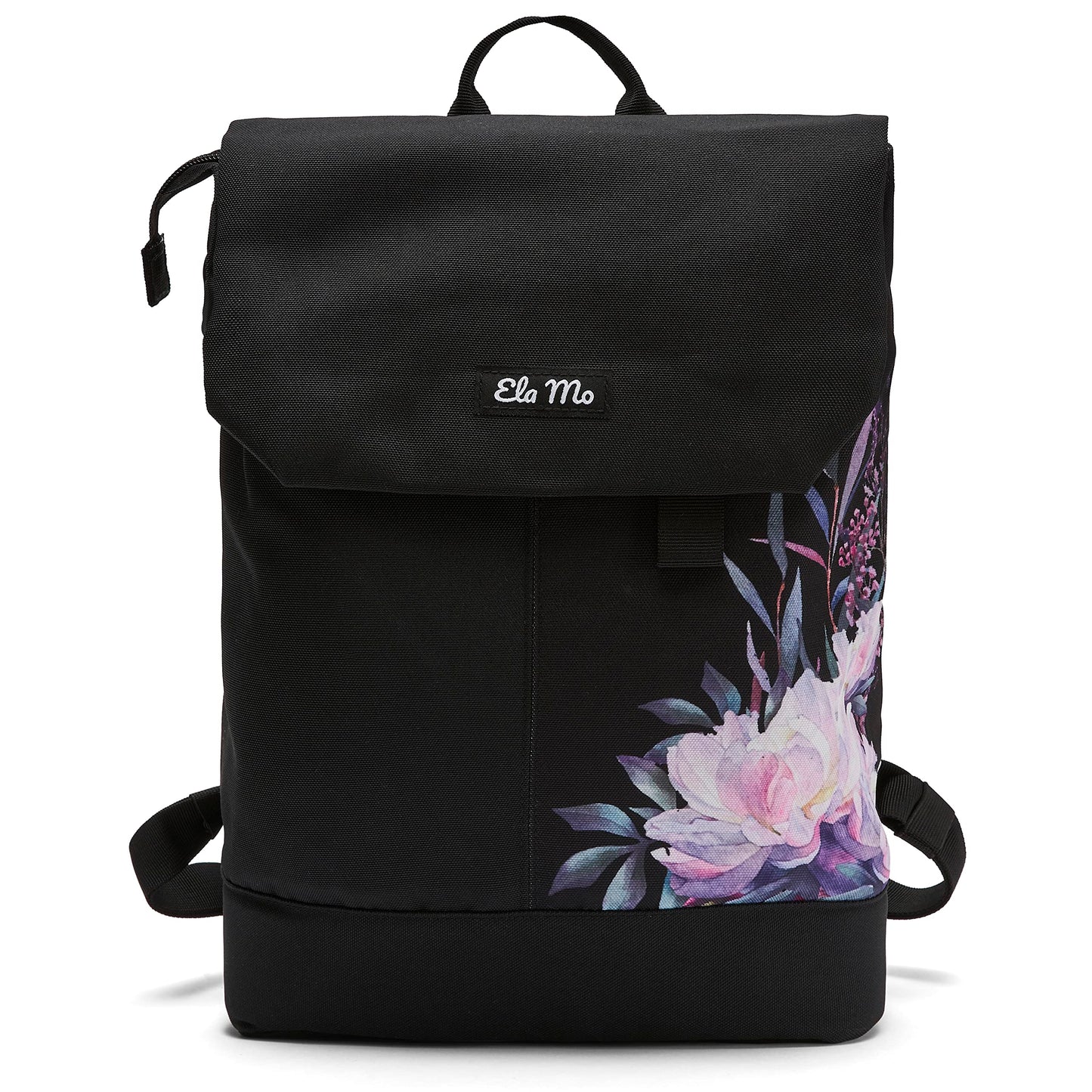 Ela Mo Rucksack Damen - Daypack schön u. durchdacht - Laptop Rucksäcke für Frauen - Anti Diebstahl Tasche für Schule, Uni, Business (Salmon)
