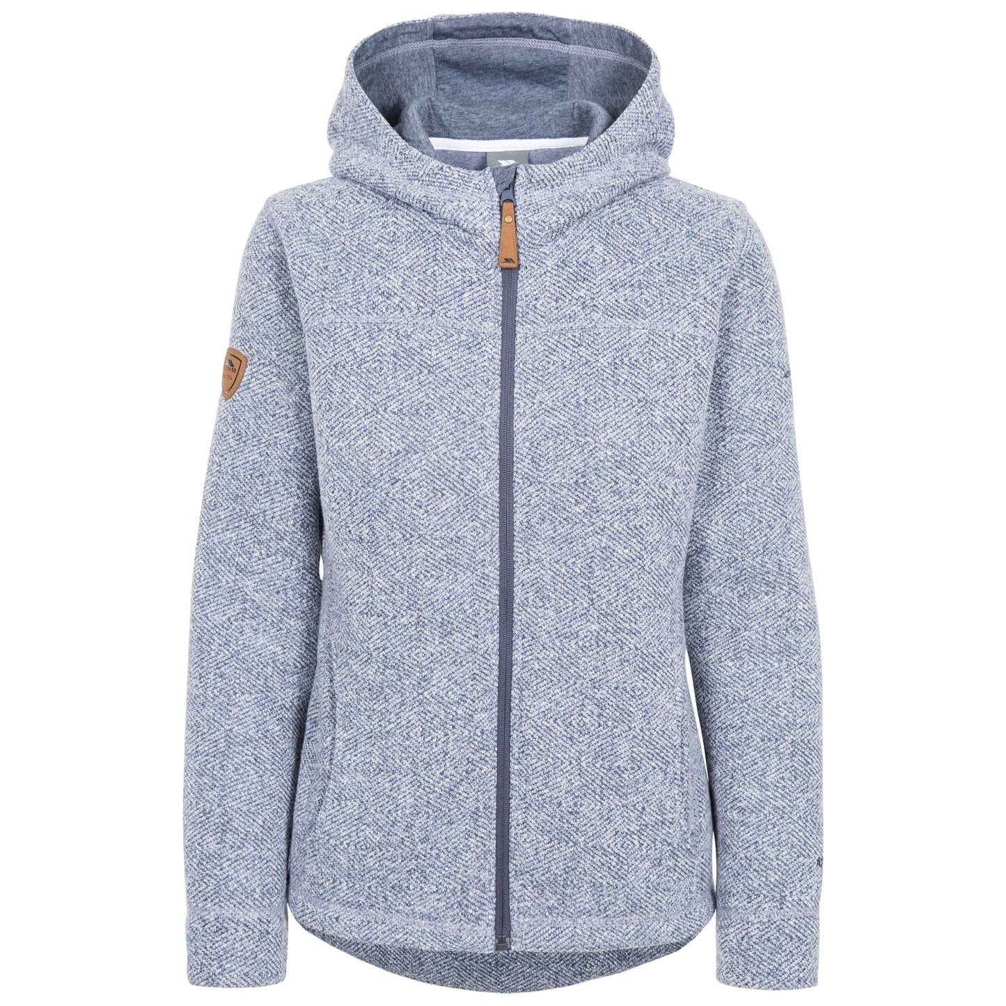 Trespass Women's Reserve Warm Microfleece Jacket with Hood, 260 g/m², Pack of 1