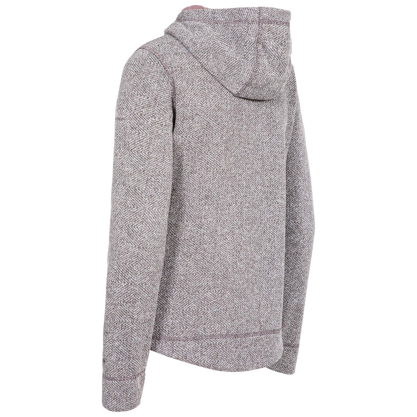 Trespass Women's Reserve Warm Microfleece Jacket with Hood, 260 g/m², Pack of 1