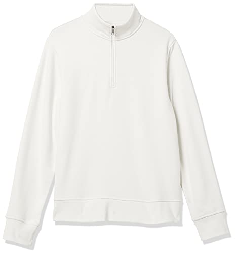 Amazon Essentials Men's Long Sleeve Fleece Quarter Zip Sweatshirt