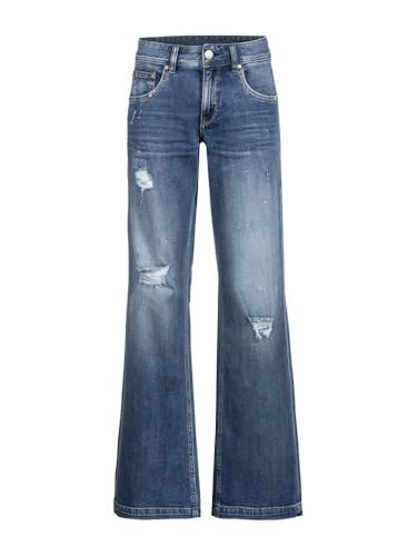 Herrlicher Prime New Damen Jeans Bootcut-Jeans Hose Wide-Leg mit Stretchanteil