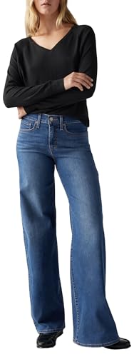 Levi's Damen 318 Shaping Wide Leg Jeans