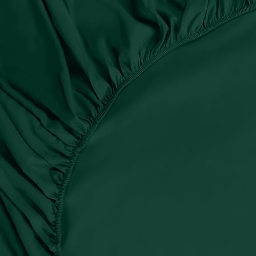 Utopia Bedding - Spannbettlaken 180x200cm - Grau - Gebürstete Polyester-Mikrofaser Spannbetttuch - 35 cm Tiefe Tasche