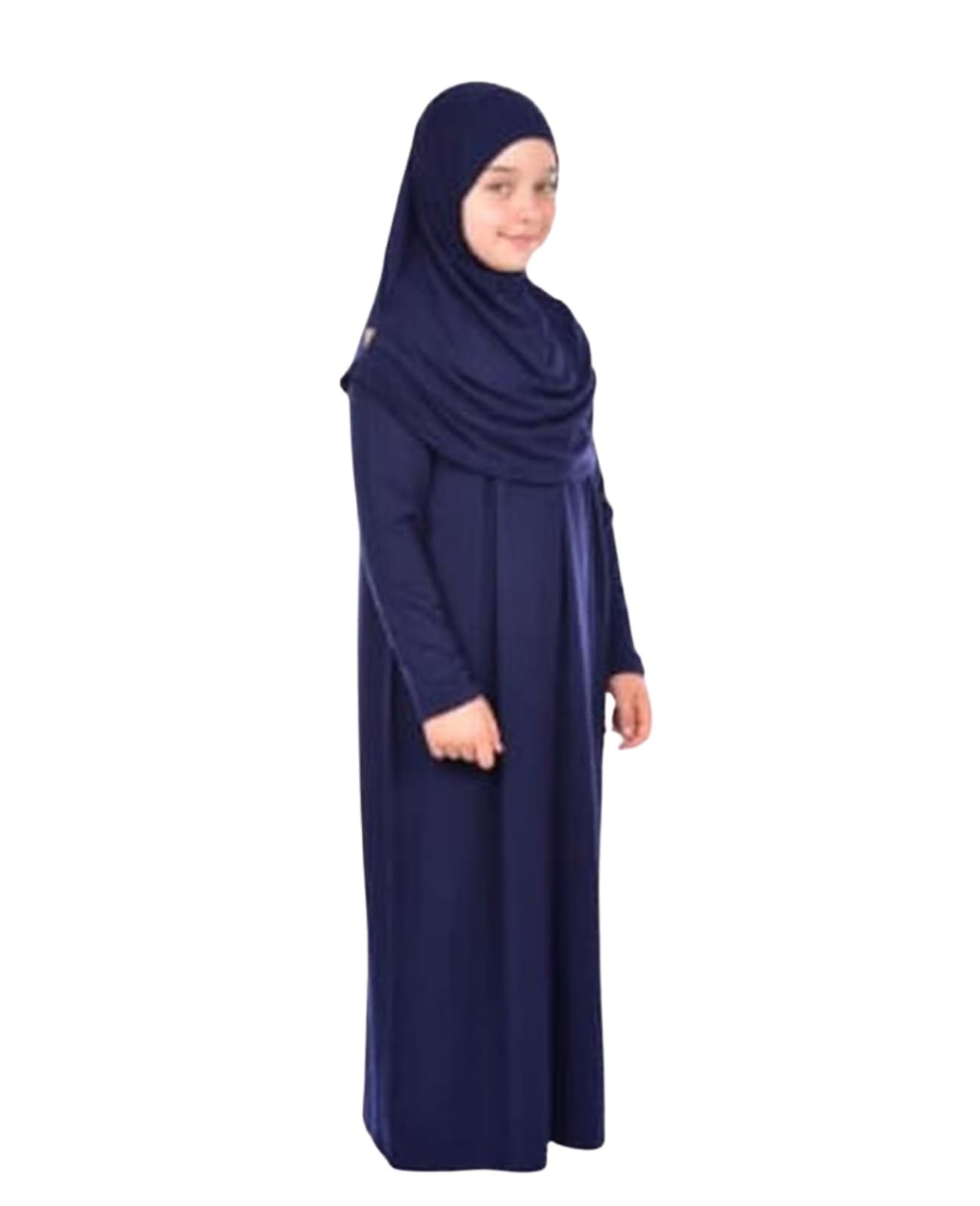 Prien Gebetskleidung Für Kinder, Mädchen Muslim Kleider, Lange Ärmel Abaya Mit Hijab, Islam Kleidung Frauen, Damen Muslimische Kleid Set, Gebetskleid Jilbab Khimar Ramadan