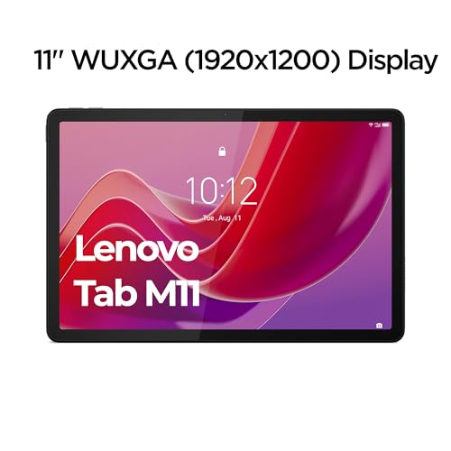 Lenovo Tab M11 Tablet | 11 Inch WUXGA Touch Display | MediaTek Helio G88 | 4GB RAM | 128GB eMMC 5.1 | Android 14 | Green | Includes Lenovo Tab Pen