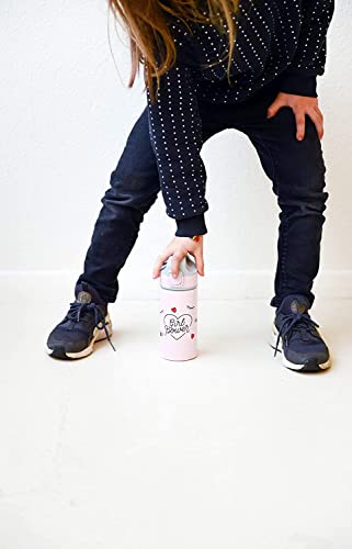 SIGG - Alu Trinkflasche Kinder - Miracle - Mit Trinkhalm - Auslaufsicher - Federleicht - BPA-frei - Klimaneutral Zertifiziert - Schule & Sport - 0,4L