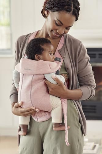 BabyBjörn Babytrage Mini, 3D-Netzstoff, Grau-Beige