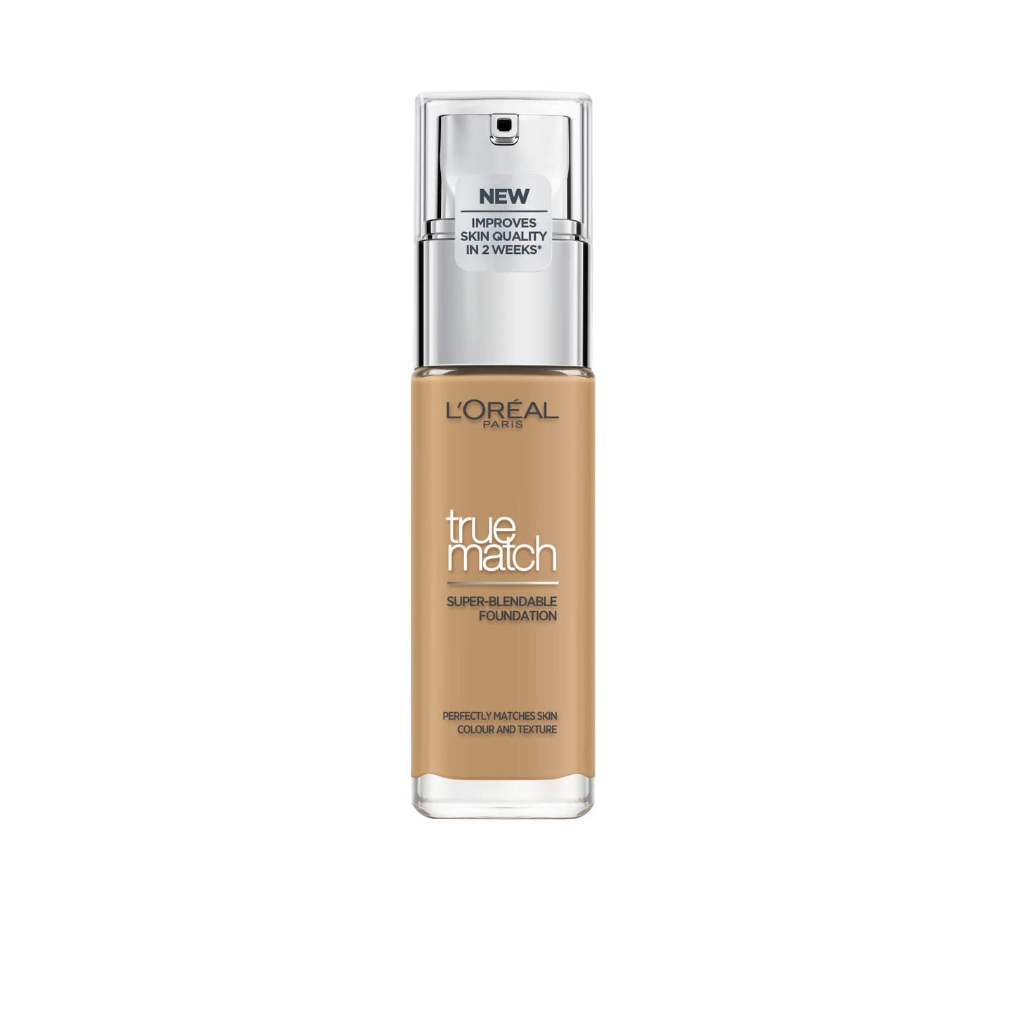 L'Oréal Paris Make up, Flüssige Foundation mit Hyaluron und Aloe Vera, True Match Make-Up, Nr. 5.N Sand, 30 ml