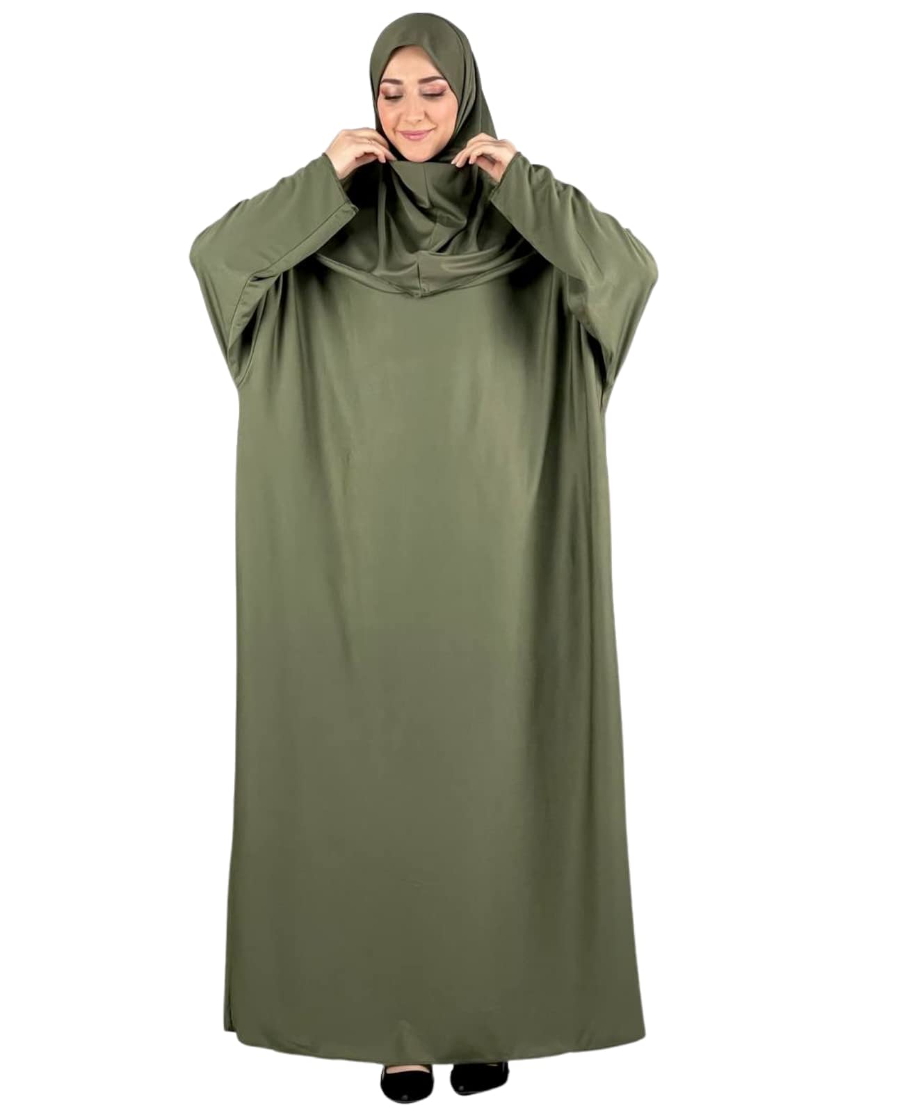 Modish Group Damen Gebetskleidung Mit Hijab Rosenkranz, Muslim Kleidung Für Frauen, Türkisch Muslimische Lang Kleider Set, Abaya Jilbab, Islamische Burka, Ramadan