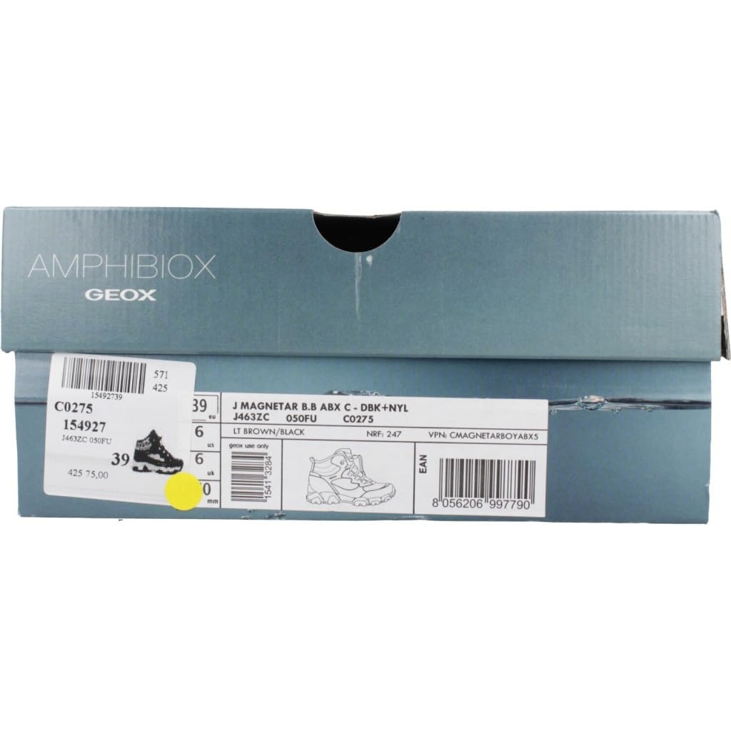 Geox Boys' J Magnetar Boy B ABX Trainers