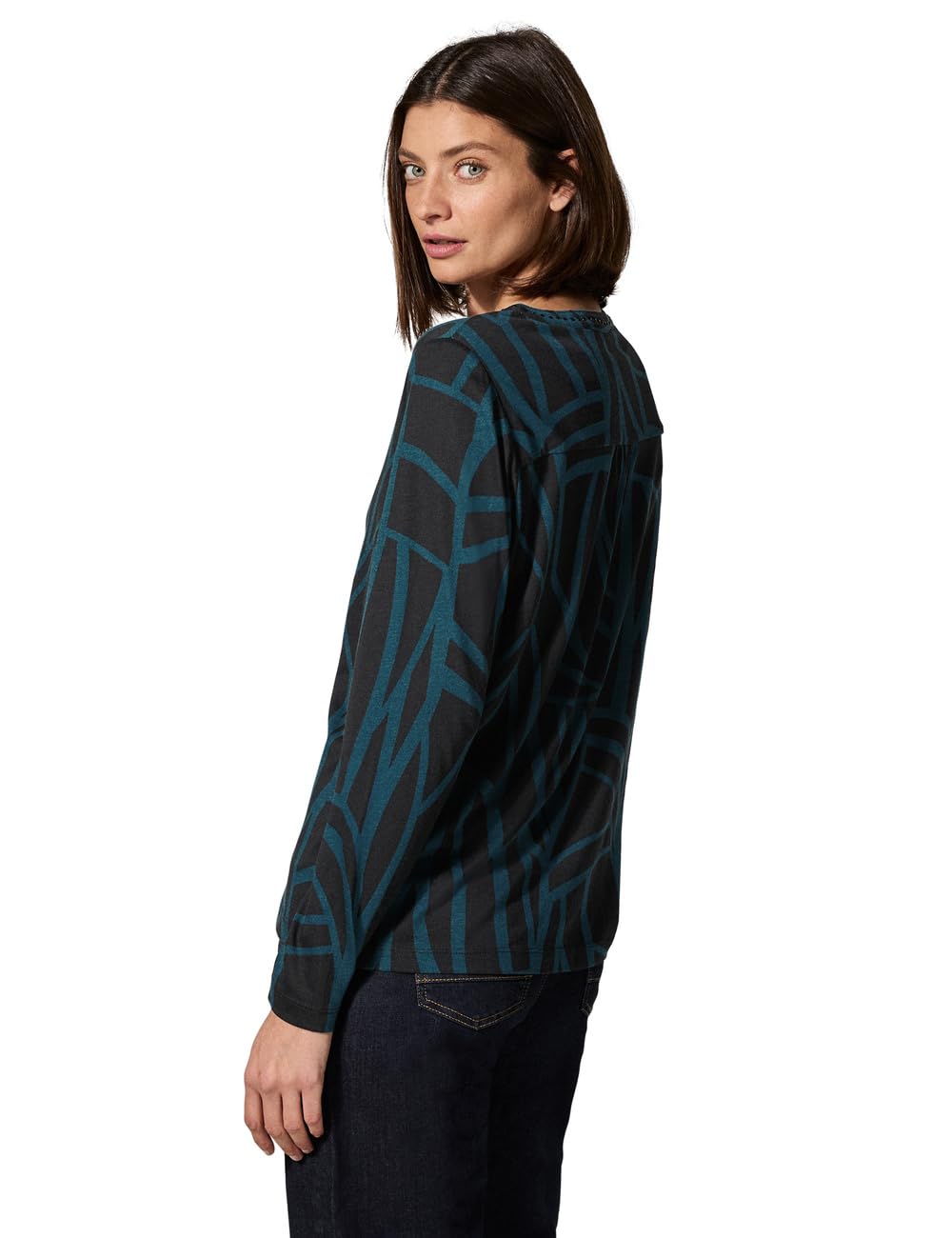 Cecil Damen Shirt im Tunika-Look