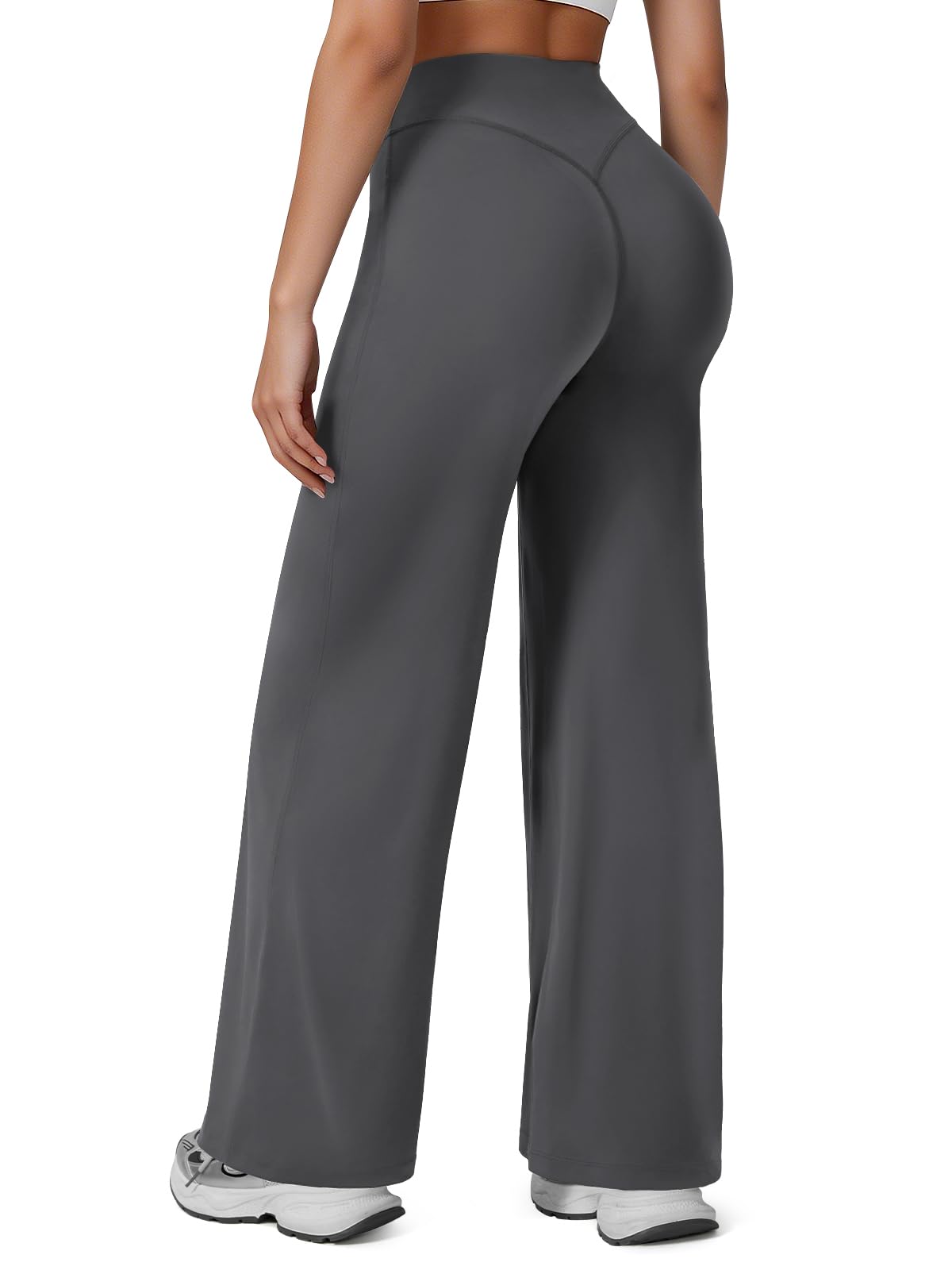 Sporthose Damen Lang Nahtlose Yogahose Damen Lang Stretch Gym Hose Hohe Taille Yoga Kleidung für Yoga Workout Fitness