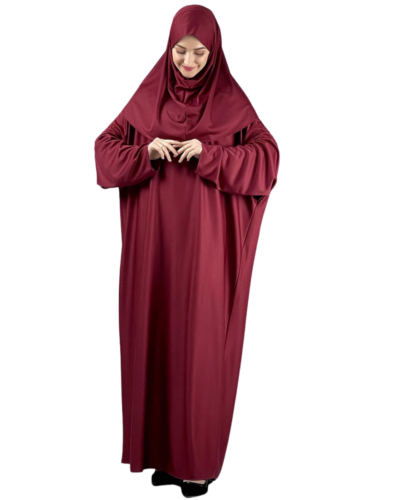 Modish Group Damen Gebetskleidung Mit Hijab Rosenkranz, Muslim Kleidung Für Frauen, Türkisch Muslimische Lang Kleider Set, Abaya Jilbab, Islamische Burka, Ramadan