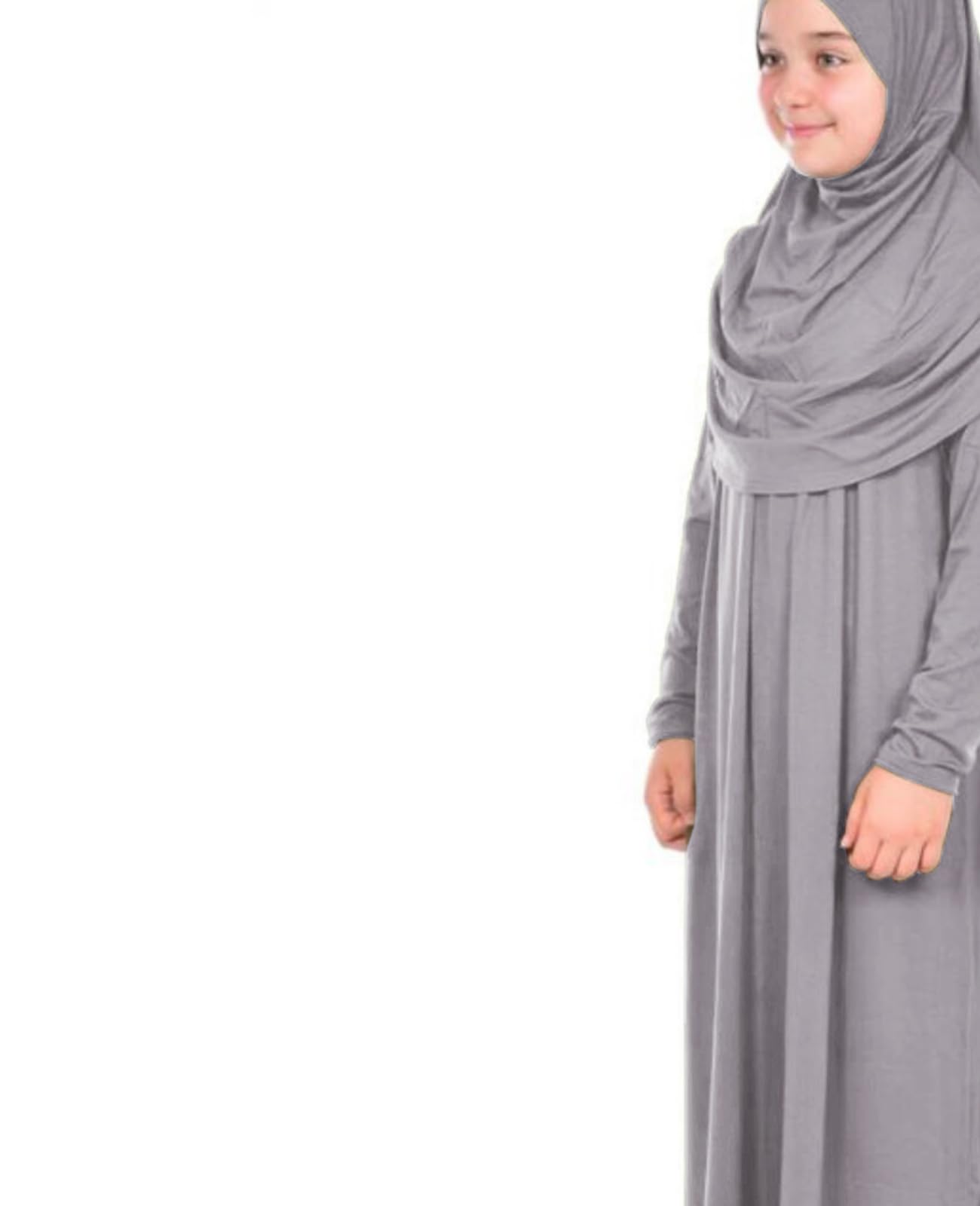 Prien Gebetskleidung Für Kinder, Mädchen Muslim Kleider, Lange Ärmel Abaya Mit Hijab, Islam Kleidung Frauen, Damen Muslimische Kleid Set, Gebetskleid Jilbab Khimar Ramadan