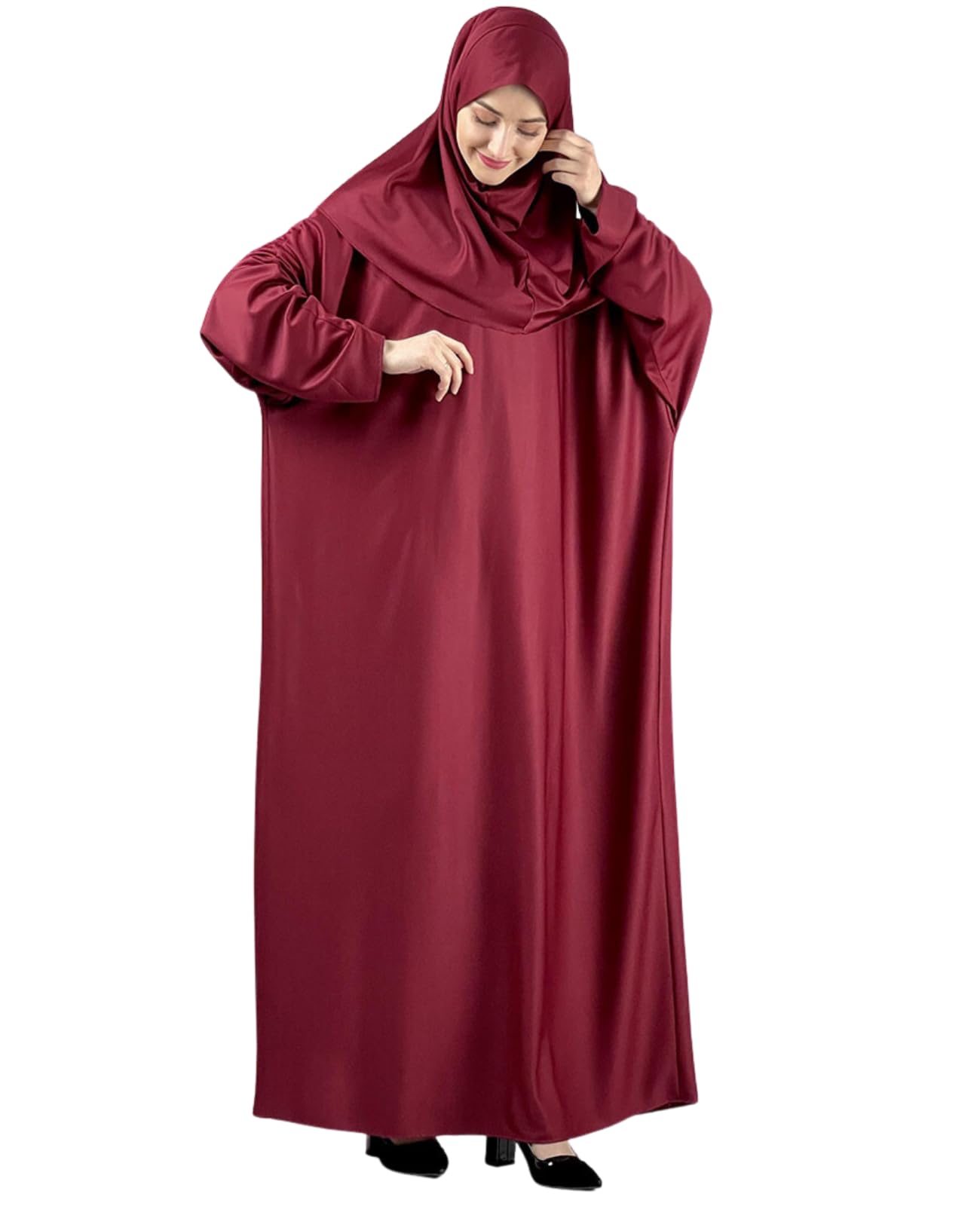 Modish Group Damen Gebetskleidung Mit Hijab Rosenkranz, Muslim Kleidung Für Frauen, Türkisch Muslimische Lang Kleider Set, Abaya Jilbab, Islamische Burka, Ramadan