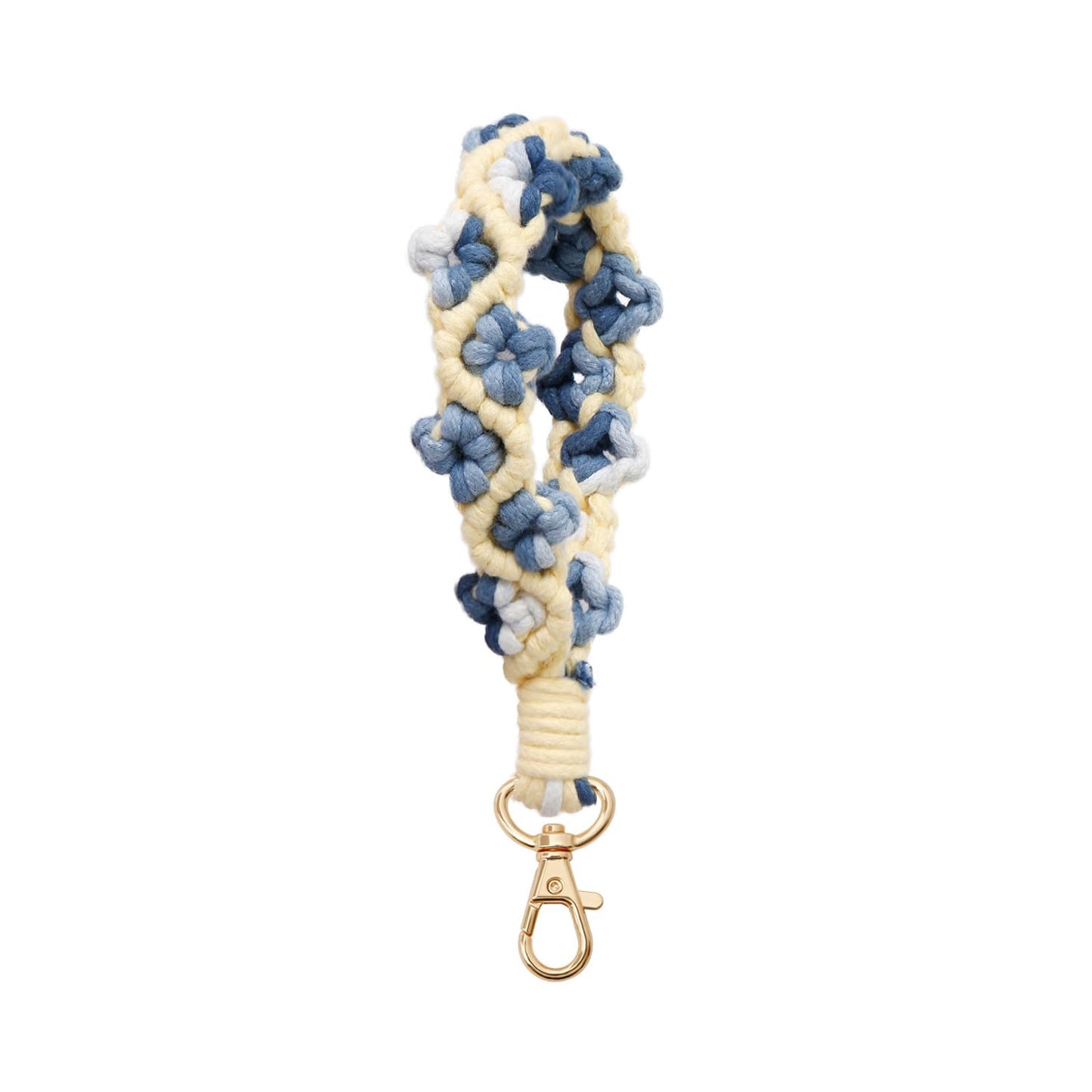 AOKSUNOVA Key Ring Band Macrame Lanyard Short Key Pendant Girls Gift for Women