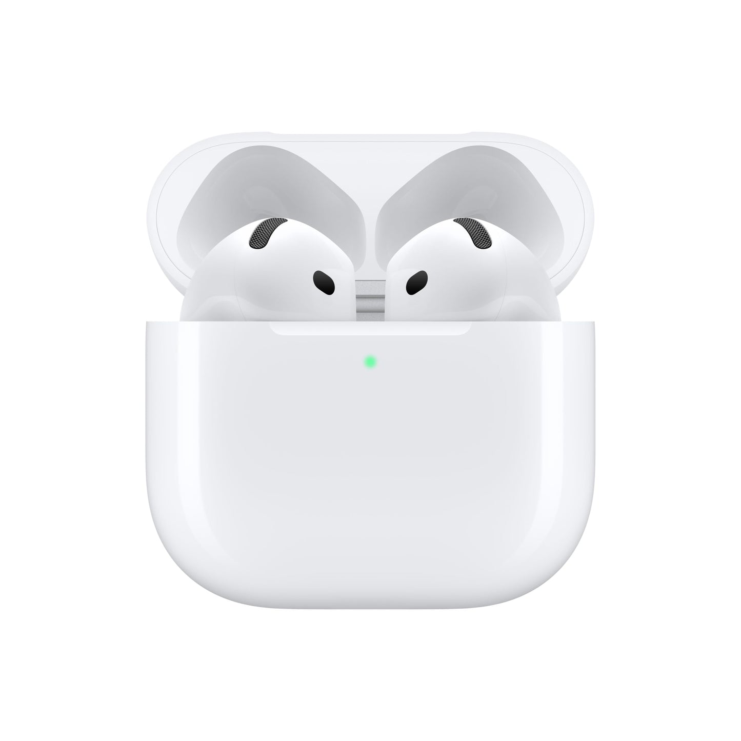 Apple AirPods 4 Wireless Headphones, Bluetooth Headphones, Personalised 3D Audio, Protection from Sweat and Water, USB-C Charging Case, H2 Chip, Up to 24 Hours Playback