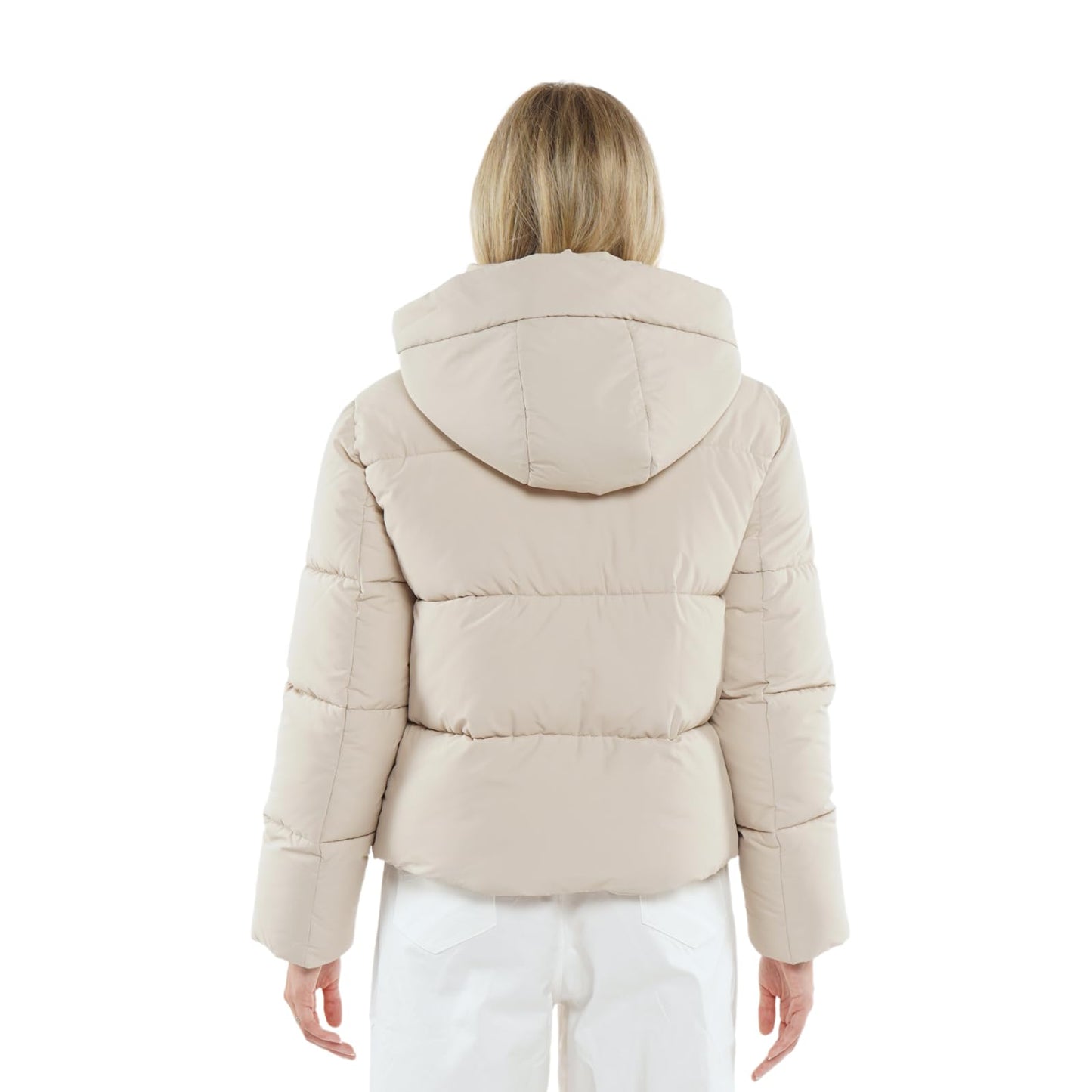PUFFIT Damen Winter Jake mit Kapuze Warmer Wasserdicht Winterjacke Steppmantel Female Jacken