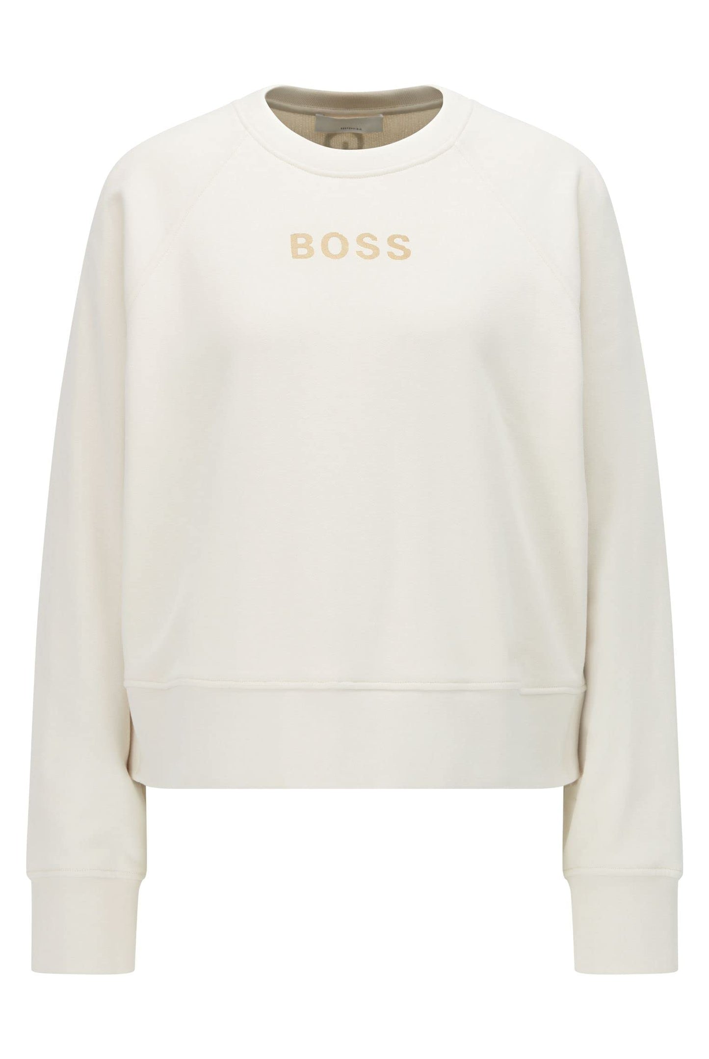BOSS Damen C_elia_Gold Sweatshirt