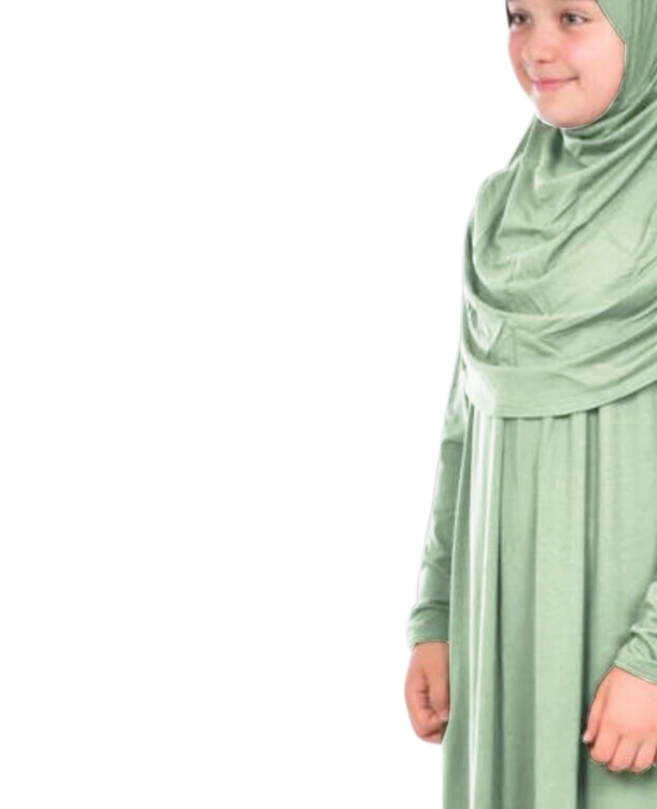 Prien Gebetskleidung Für Kinder, Mädchen Muslim Kleider, Lange Ärmel Abaya Mit Hijab, Islam Kleidung Frauen, Damen Muslimische Kleid Set, Gebetskleid Jilbab Khimar Ramadan