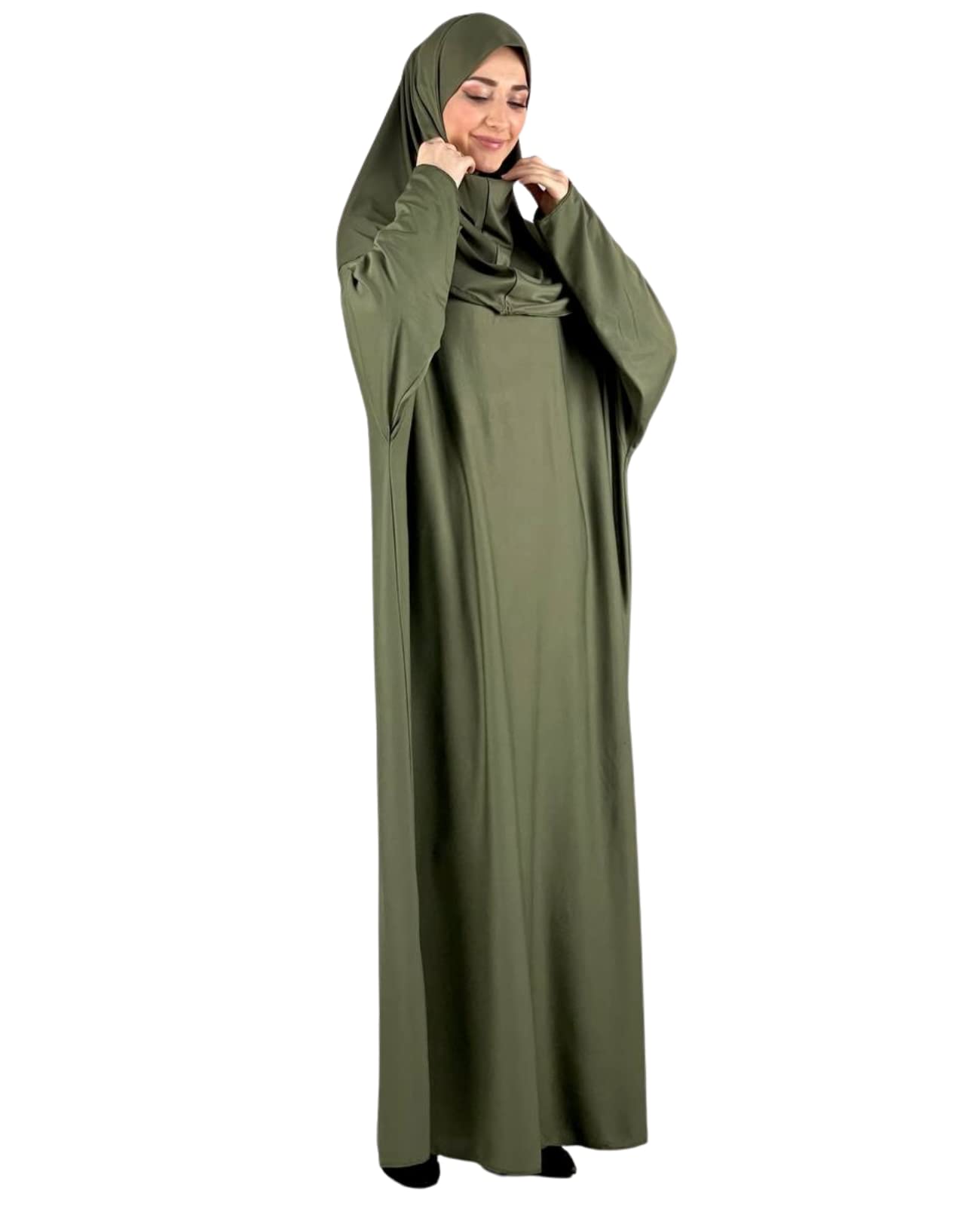 Modish Group Damen Gebetskleidung Mit Hijab Rosenkranz, Muslim Kleidung Für Frauen, Türkisch Muslimische Lang Kleider Set, Abaya Jilbab, Islamische Burka, Ramadan