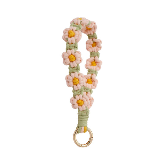 AOKSUNOVA Key Ring Band Macrame Lanyard Short Key Pendant Girls Gift for Women