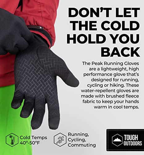 Robuste Outdoor-Laufhandschuhe mit Touchscreen