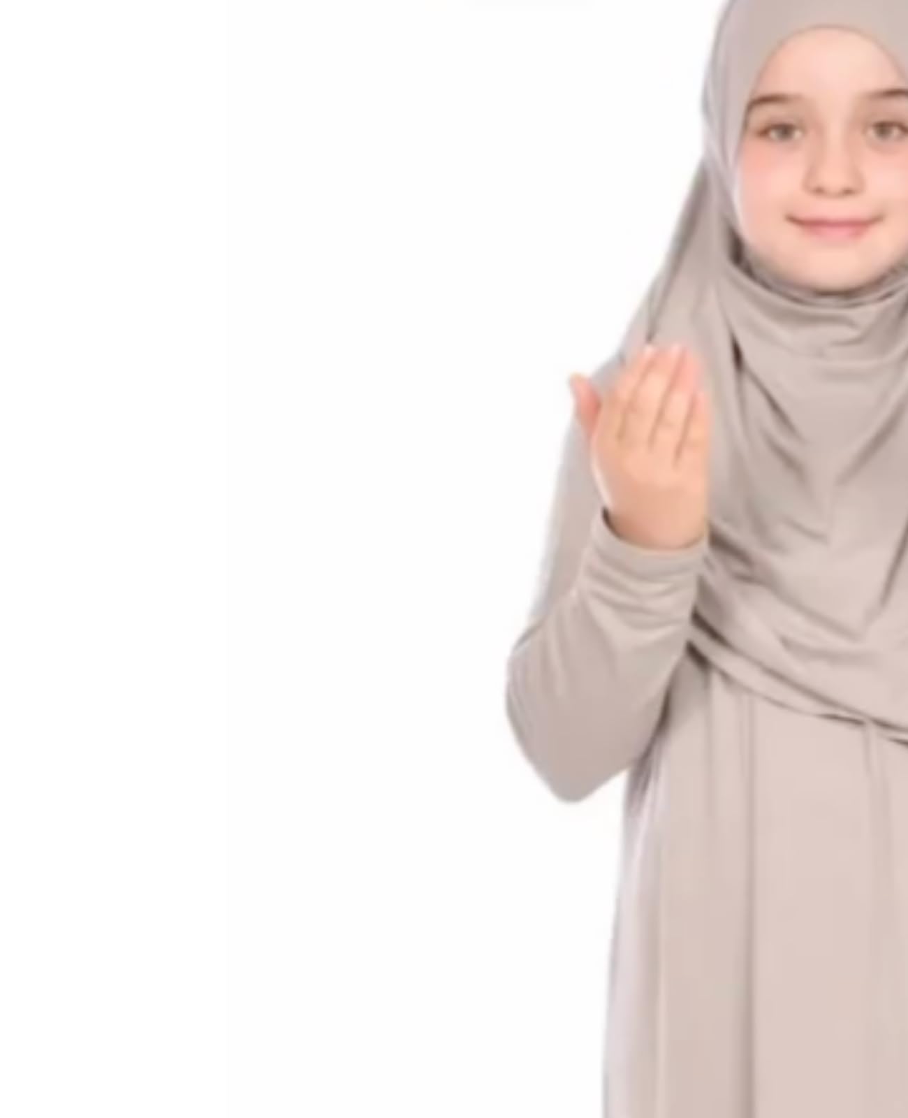 Prien Gebetskleidung Für Kinder, Mädchen Muslim Kleider, Lange Ärmel Abaya Mit Hijab, Islam Kleidung Frauen, Damen Muslimische Kleid Set, Gebetskleid Jilbab Khimar Ramadan