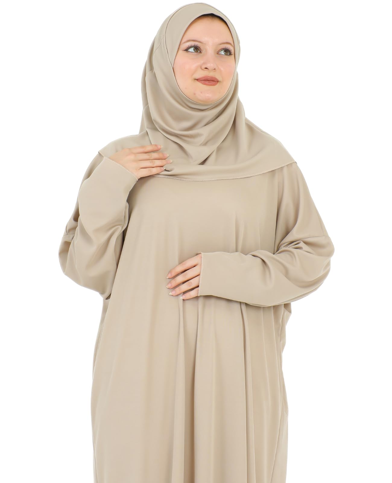 Modish Group Damen Gebetskleidung Mit Hijab Rosenkranz, Muslim Kleidung Für Frauen, Türkisch Muslimische Lang Kleider Set, Abaya Jilbab, Islamische Burka, Ramadan