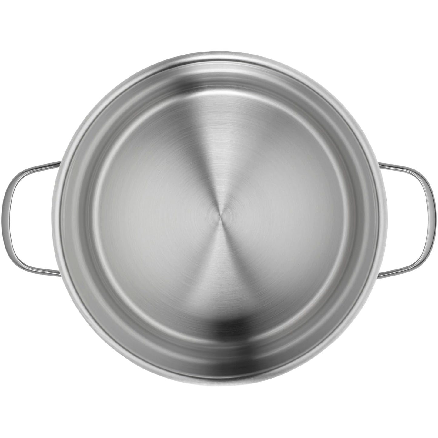 WMF Provence Plus 5-Piece Induction Saucepan Set, Uncoated Cooking Pot Set with Glass Lid, Suitable for All Types of Cookers, Induction Pots Set, without Scale, Polished Cromargan Stainless Steel