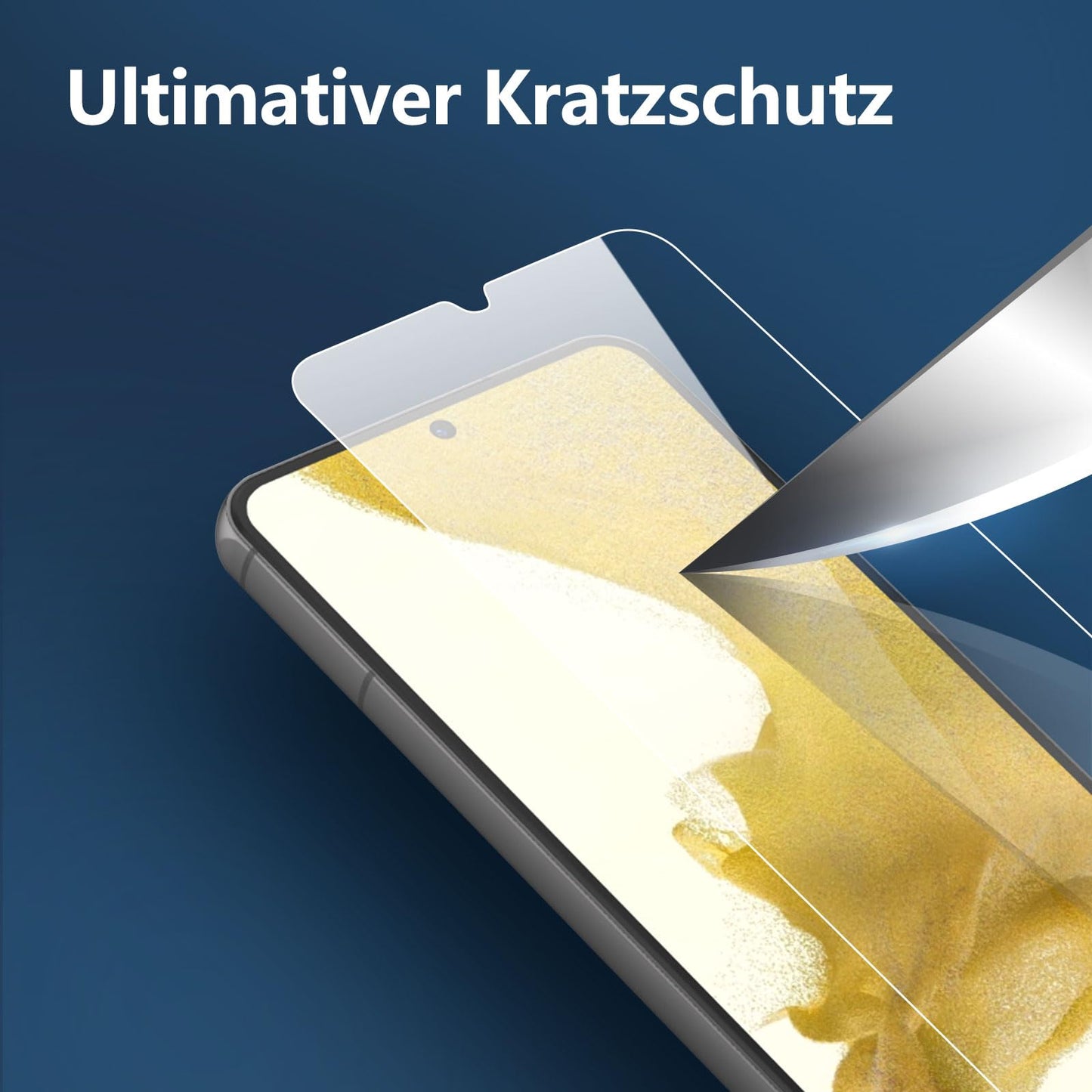 NEW'C Pack of 3 for Samsung Galaxy S25 Ultra Tempered Glass, Scratch Free, 9H Hardness, HD Screen Protector, Ultra Clear, Ultra Resistant