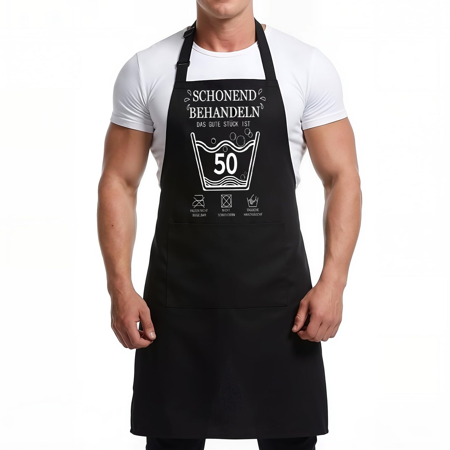 Lustige Kochschürze für Männer,Grillschürze Verstellbare Schürze