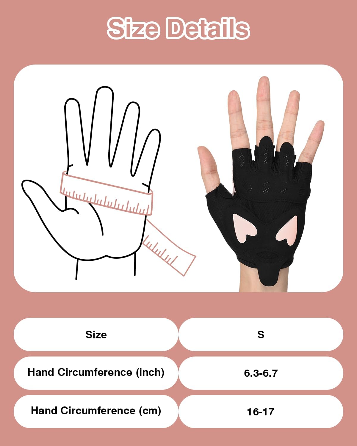 OTraki Women's Sports Gloves, Gym Gloves for Women, Pink Fitness Training Gloves, Breathable Silicone Padded Palm Protection, Exercise, Weightlifting for Strength Training, Bodybuilding, Strength Sports