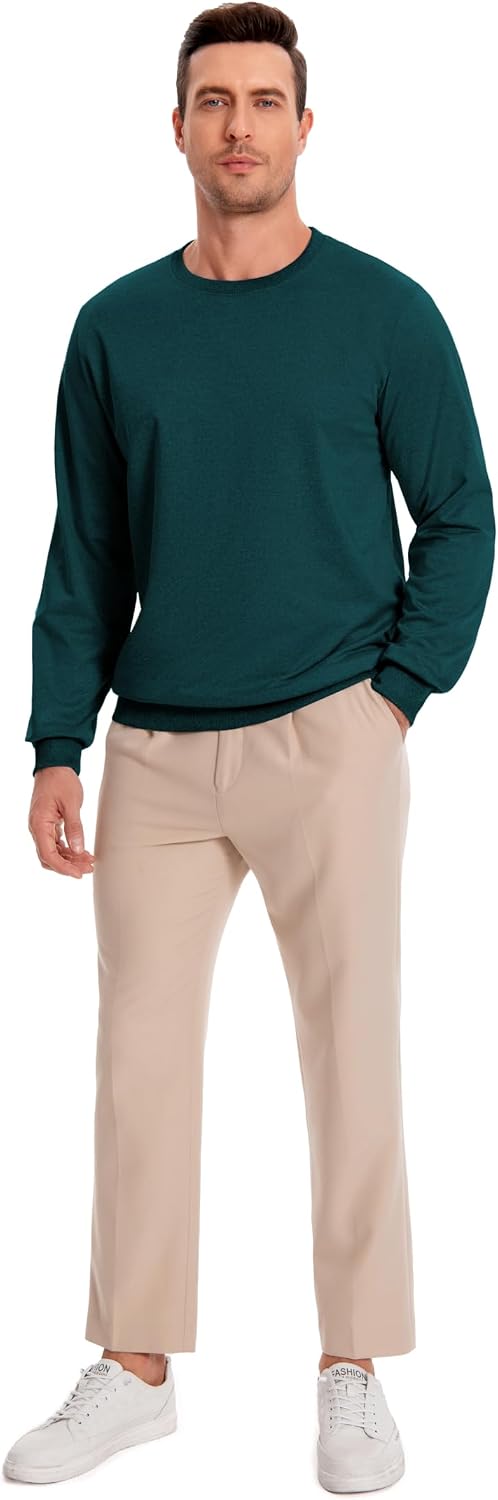 SwissWell Herren Sweatshirts Set Causal Pullover Regular Fit Langarm Shirts