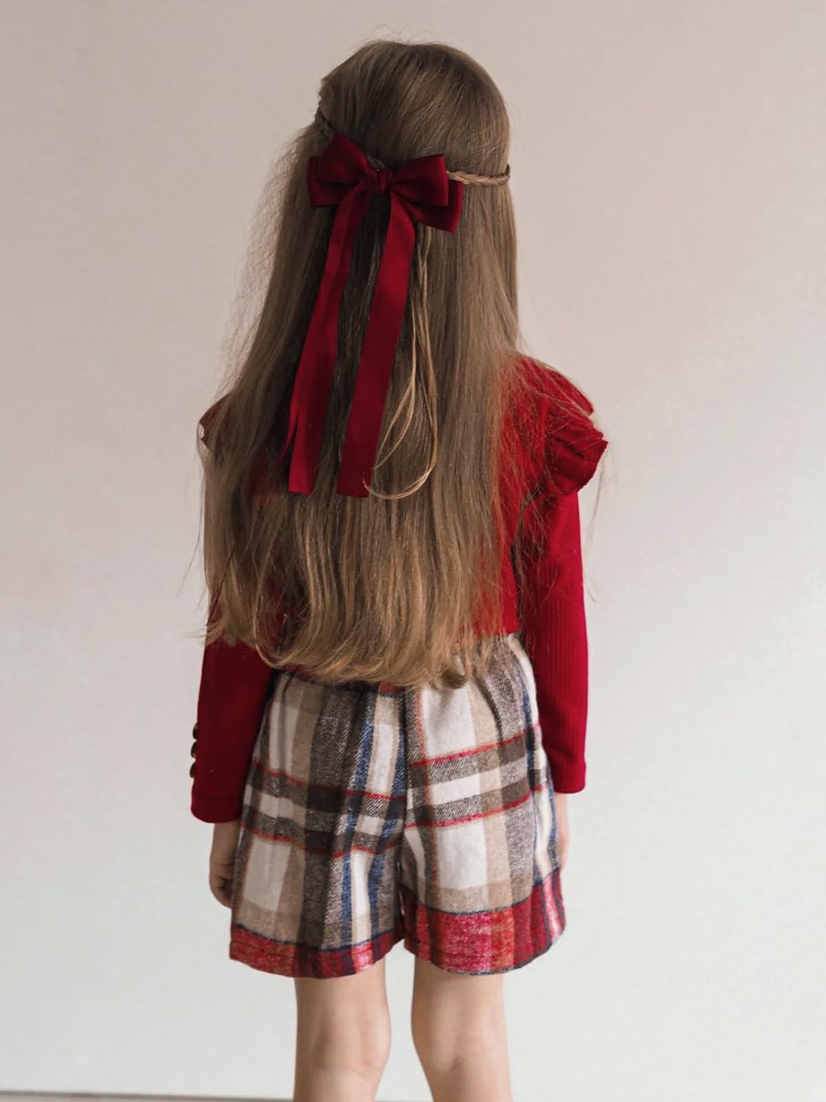 Miipat Toddler Girls Clothing Set Girls Outfits Set Long Sleeve Pullover Tops with Mini Skirt Sets Spring Autumn Baby Clothing Sets Girls Dresses