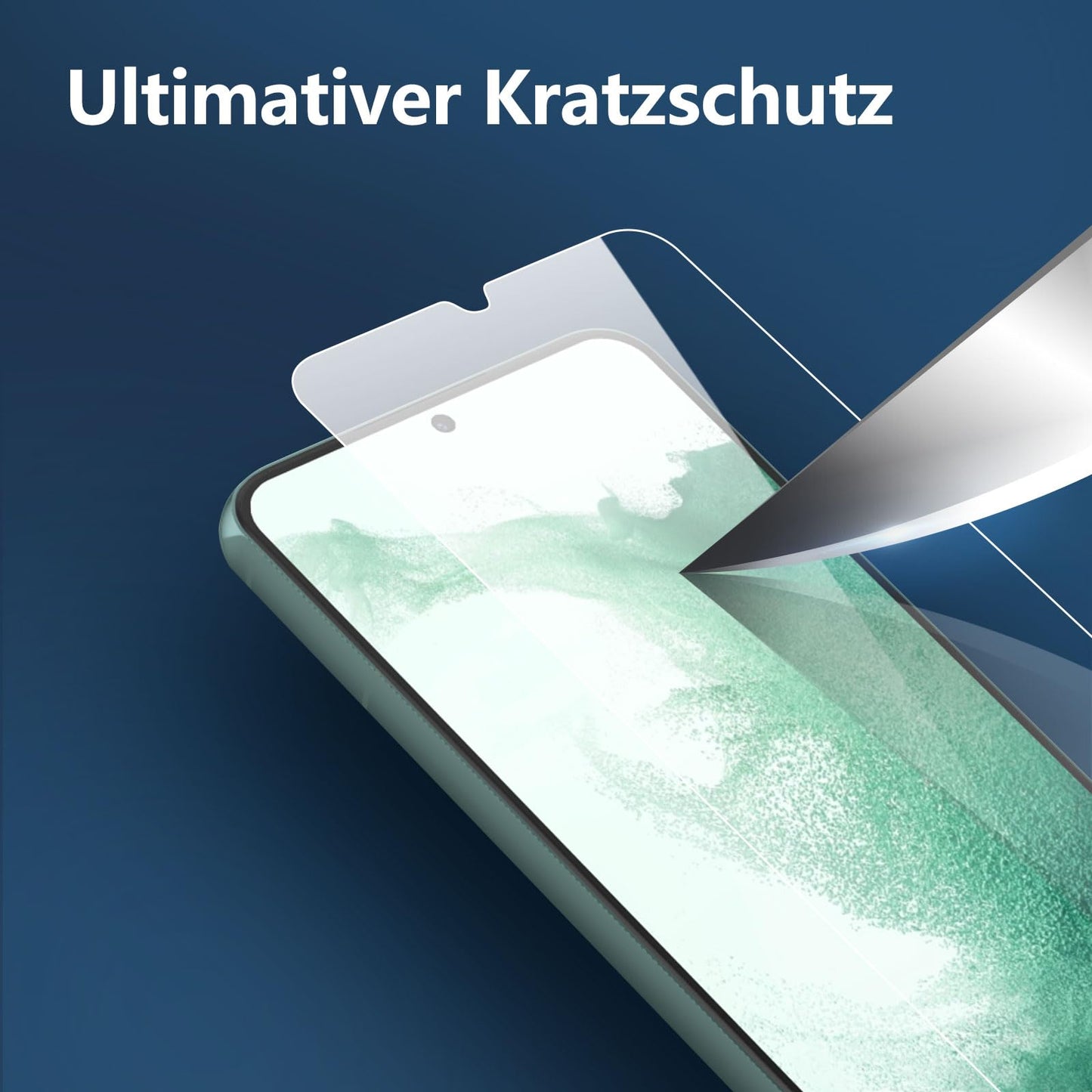 NEW'C Pack of 3 for Samsung Galaxy S25 Ultra Tempered Glass, Scratch Free, 9H Hardness, HD Screen Protector, Ultra Clear, Ultra Resistant