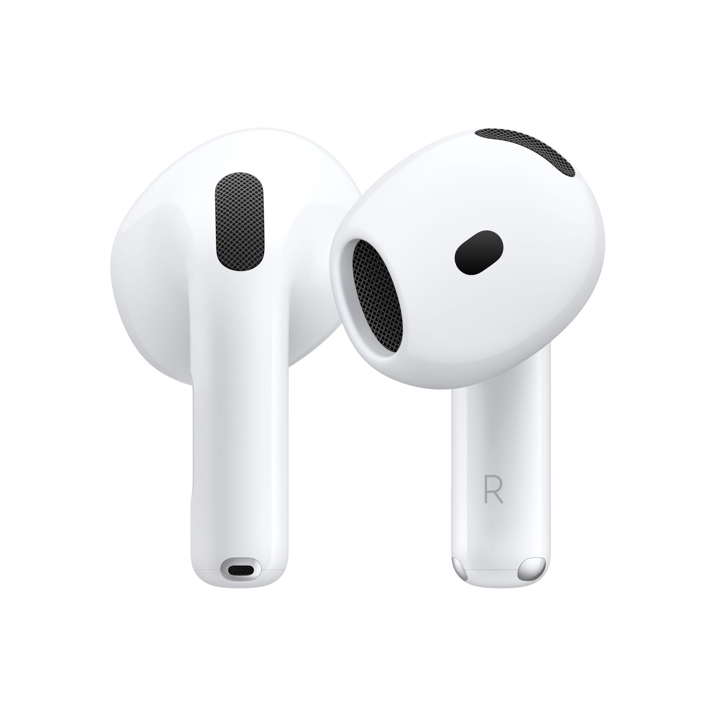 Apple AirPods 4 Wireless Headphones, Bluetooth Headphones, Personalised 3D Audio, Protection from Sweat and Water, USB-C Charging Case, H2 Chip, Up to 24 Hours Playback