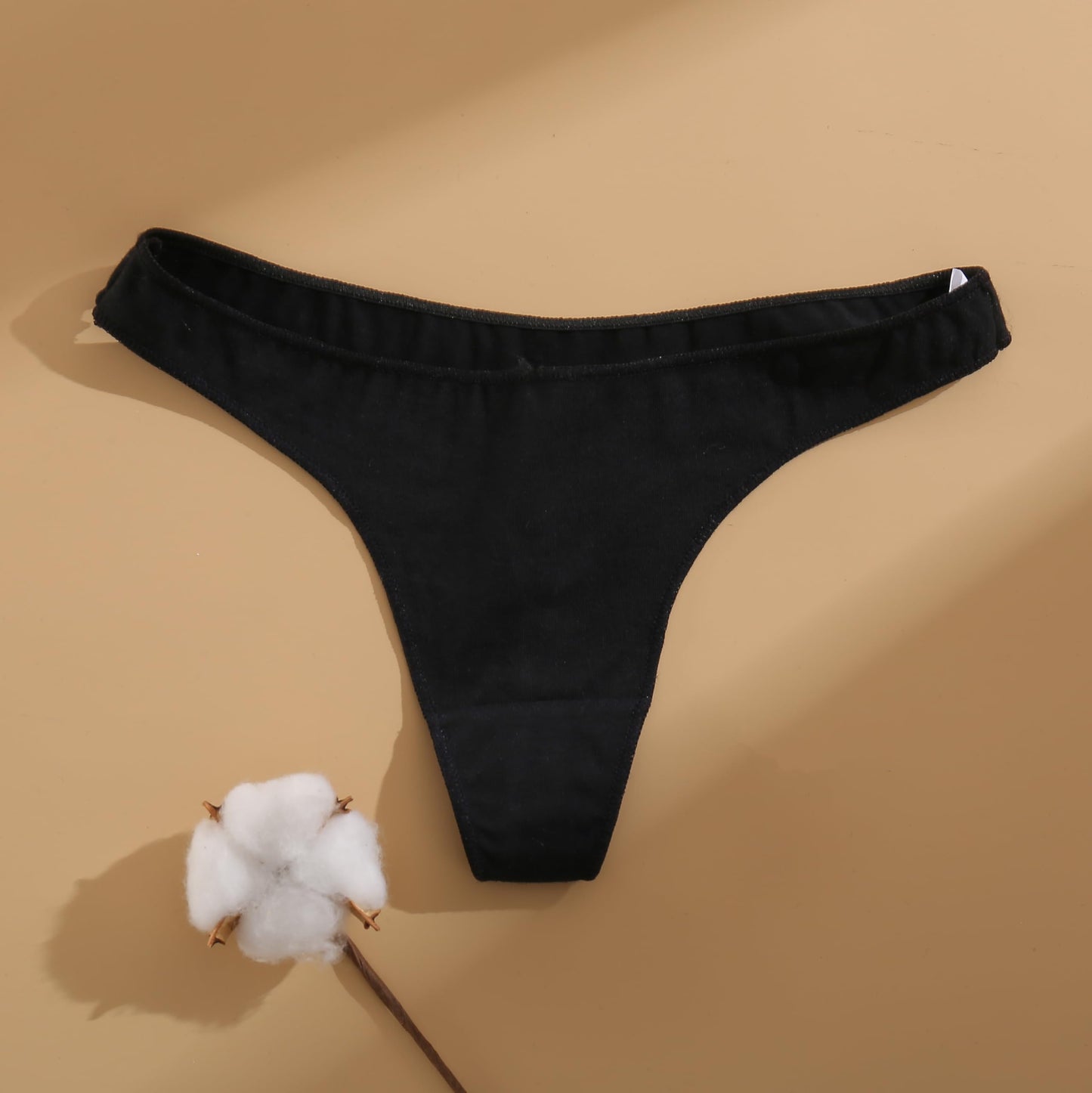 BeReady String Tanga Damen Baumwolle Sexy Unterwäsche Frauen Set Unterhosen Damen Slips Mehrpack Atmungsaktiv Thong Bikini Pantys 6 Pack