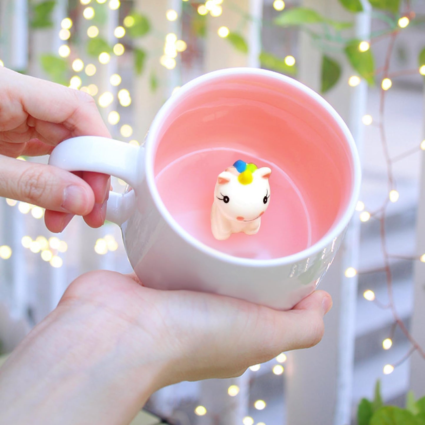 BigNoseDeer Süße Sachen Keramik Katze Kaffeetasse Teetasse Deckel Löffel Lustige Tassen Geschenke für Frauen Kaffeebecher 3D Tasse Personalisiert Cappuccino Tasse Beste Freundin Weihnachten Geschenk