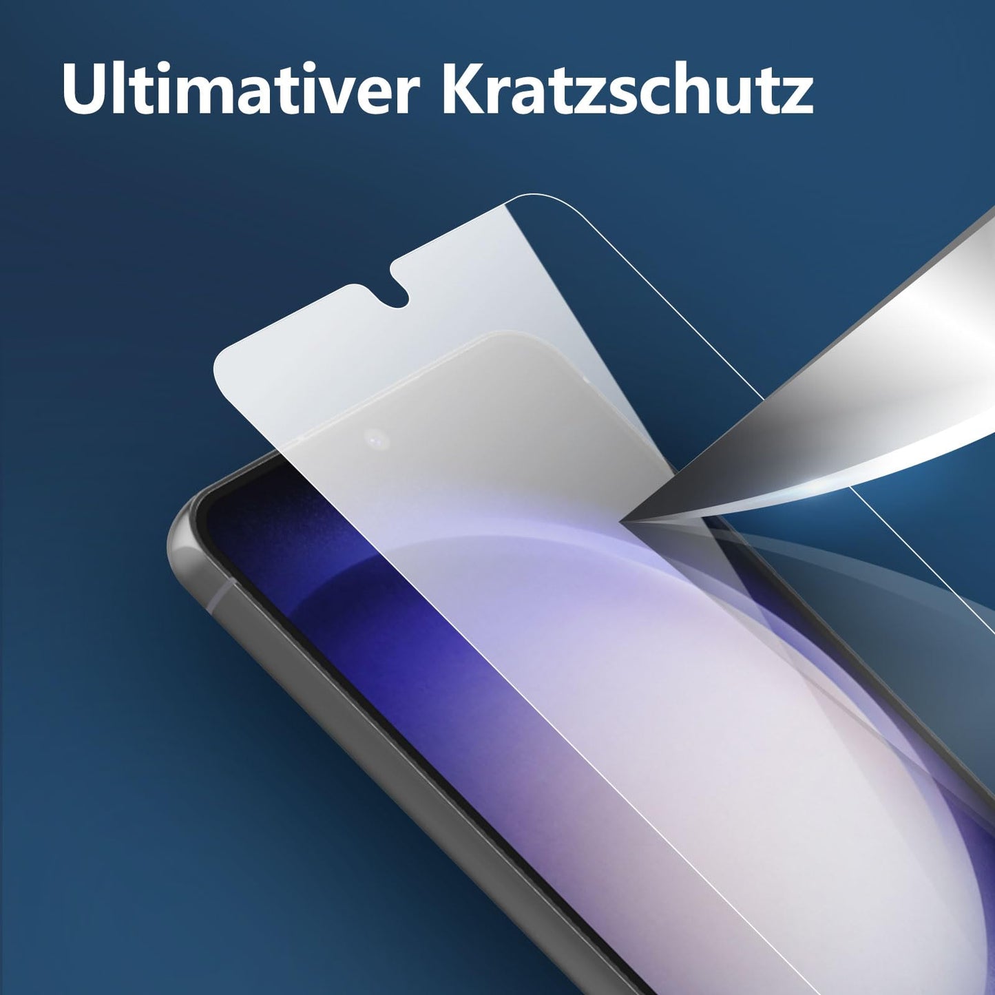 NEW'C Pack of 3 for Samsung Galaxy S25 Ultra Tempered Glass, Scratch Free, 9H Hardness, HD Screen Protector, Ultra Clear, Ultra Resistant