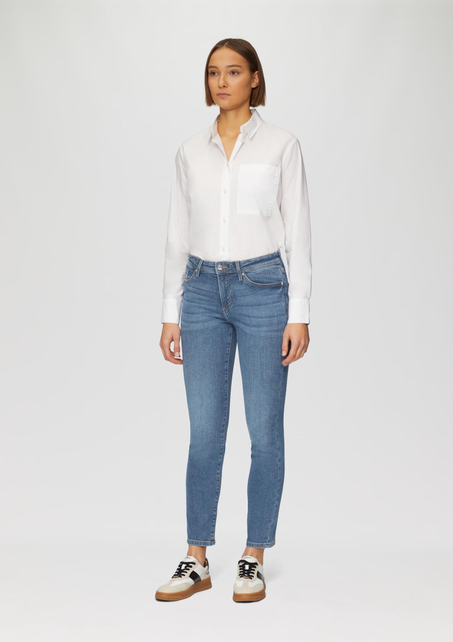 s.Oliver Jeans Betsy/Slim Fit/Mid Rise/Slim Leg