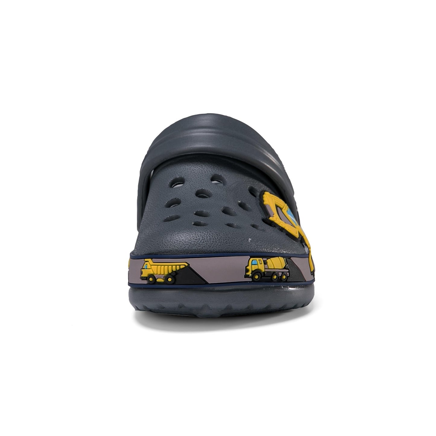 DRECAGE Unisex Kinder Clogs Pantoffeln Dinosaurier Gr.24-33 EU, Eva Gartenclogs Gummi Badeschuhe Hausschuhe für Jungen Mädchen