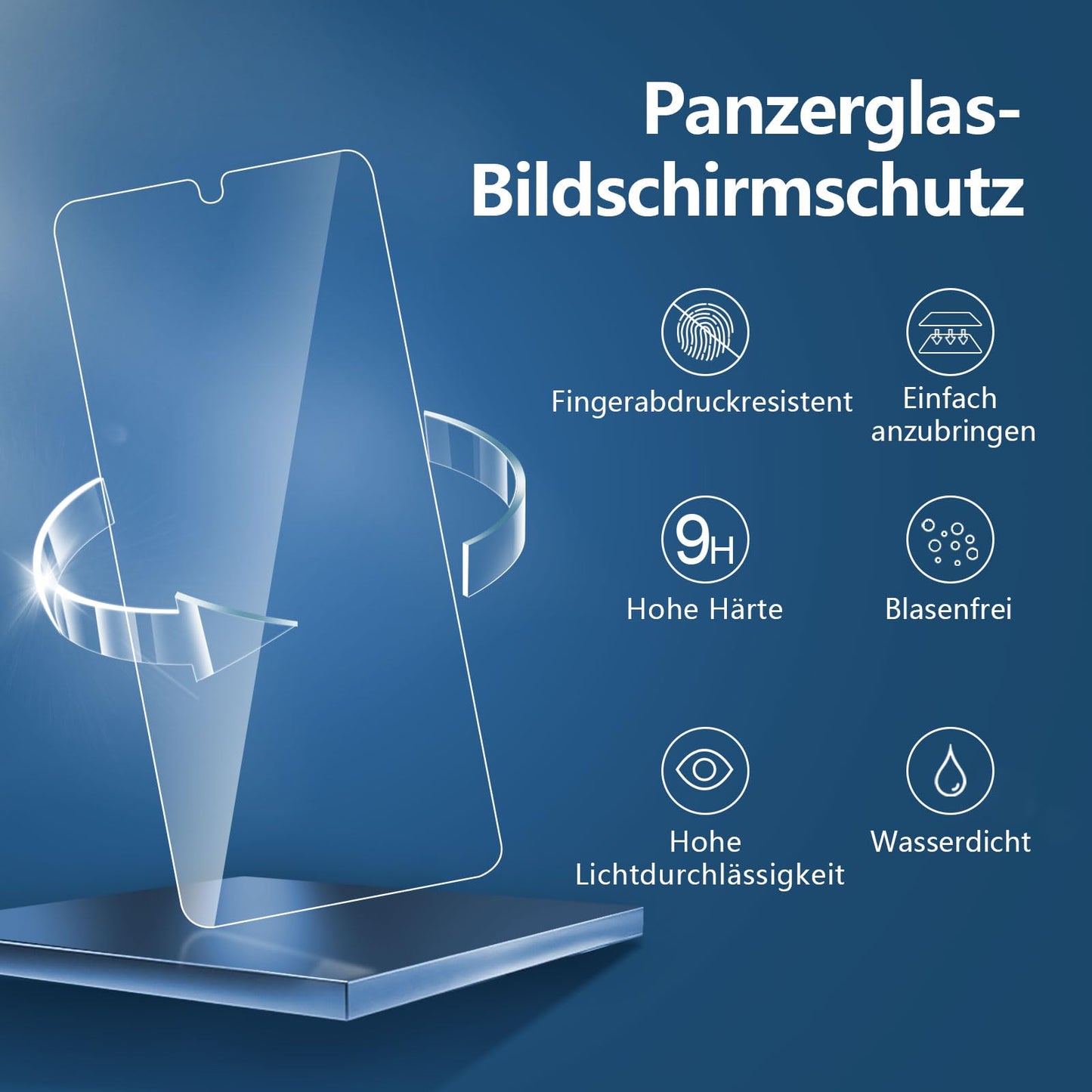 NEW'C Pack of 3 for Samsung Galaxy S25 Ultra Tempered Glass, Scratch Free, 9H Hardness, HD Screen Protector, Ultra Clear, Ultra Resistant