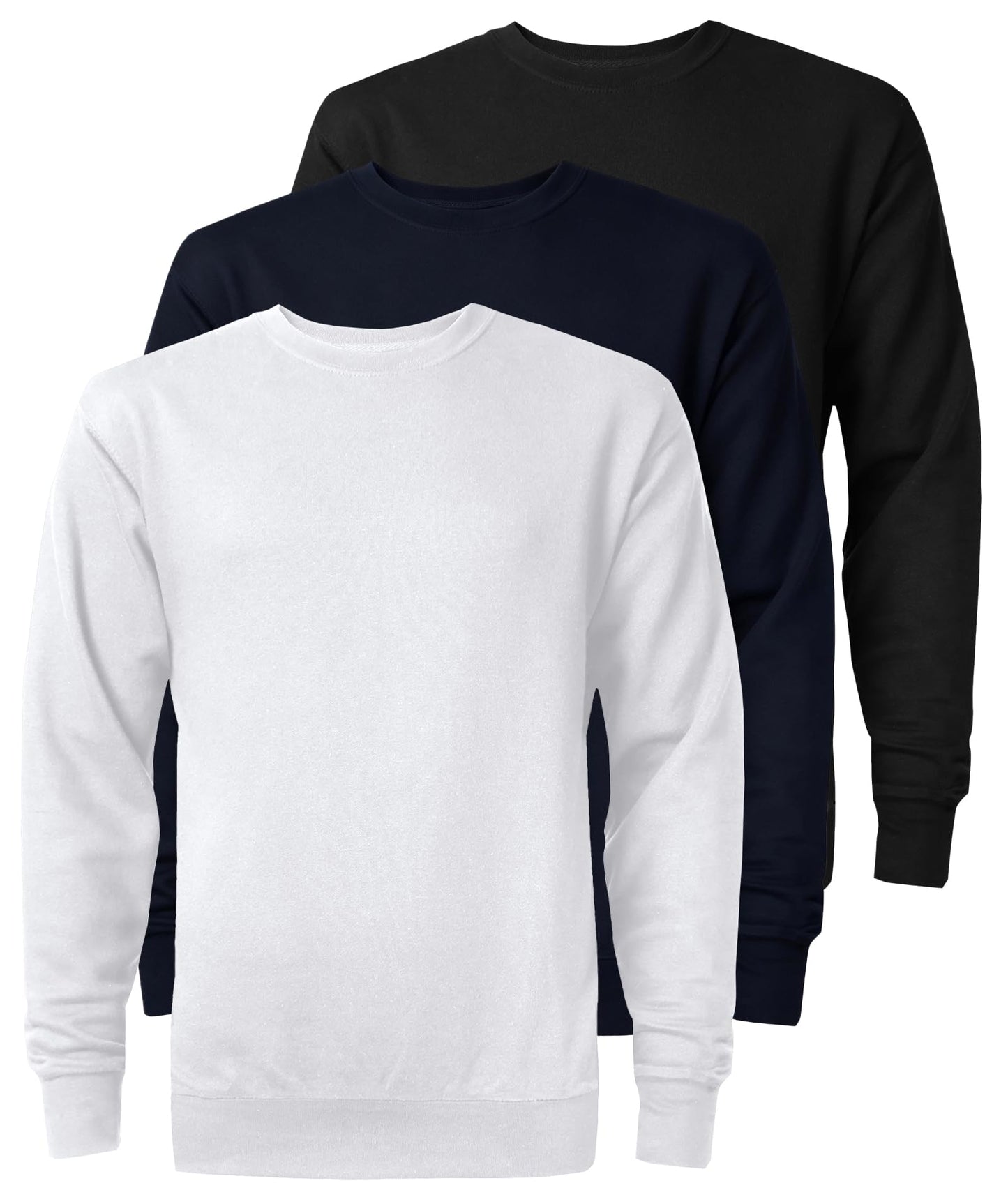 SwissWell Herren Sweatshirts Set Causal Pullover Regular Fit Langarm Shirts